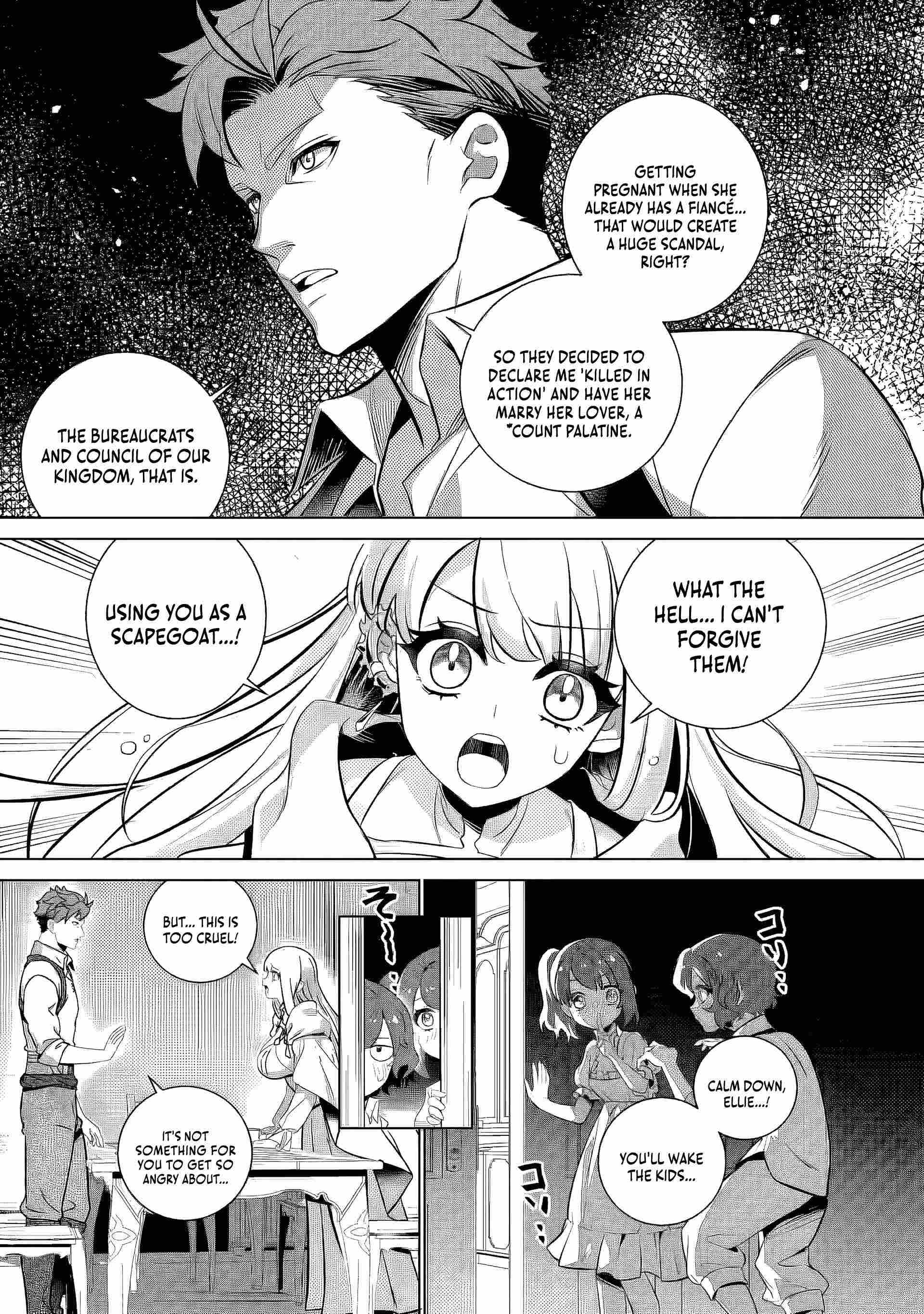 Netorare Tsuihōsareta Saikyō Kishi Danchō No Ossan, Katainaka De Eiyū Ni Matsuriagerareru Chapter 2.3 page 4 - 
