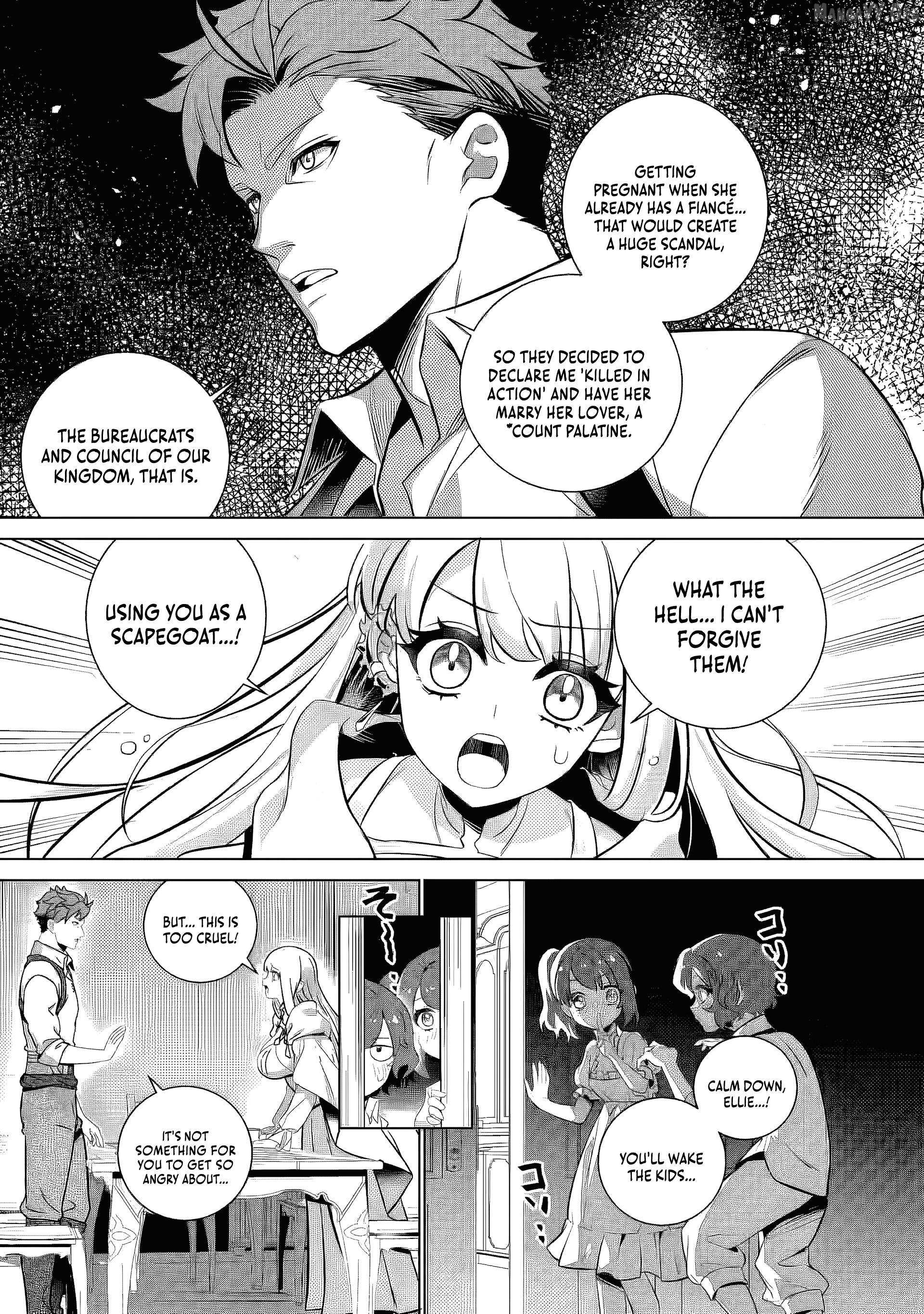 Netorare Tsuihōsareta Saikyō Kishi Danchō No Ossan, Katainaka De Eiyū Ni Matsuriagerareru Chapter 2 page 23 - 