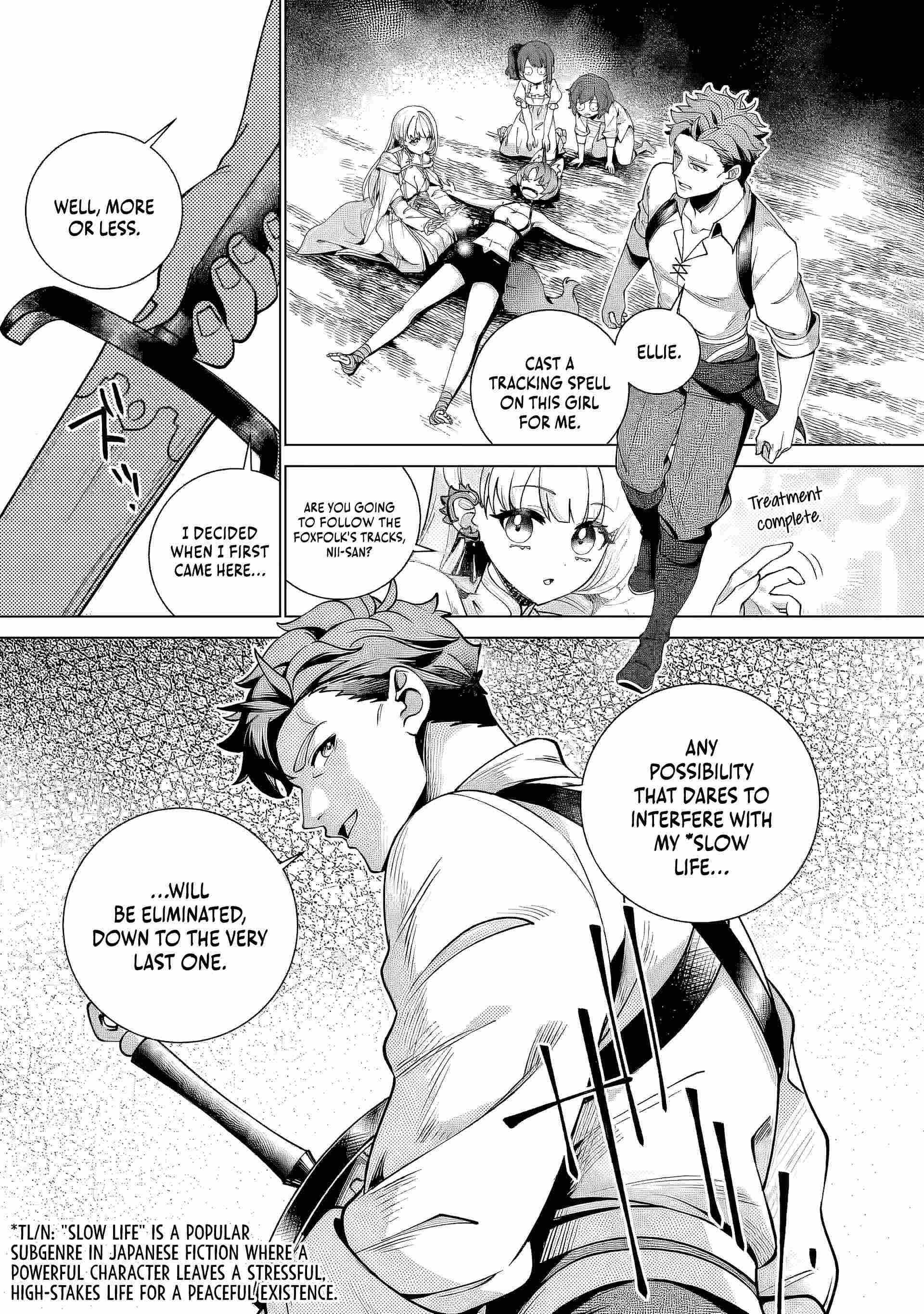 Netorare Tsuihōsareta Saikyō Kishi Danchō No Ossan, Katainaka De Eiyū Ni Matsuriagerareru Chapter 3.1 page 7 - 