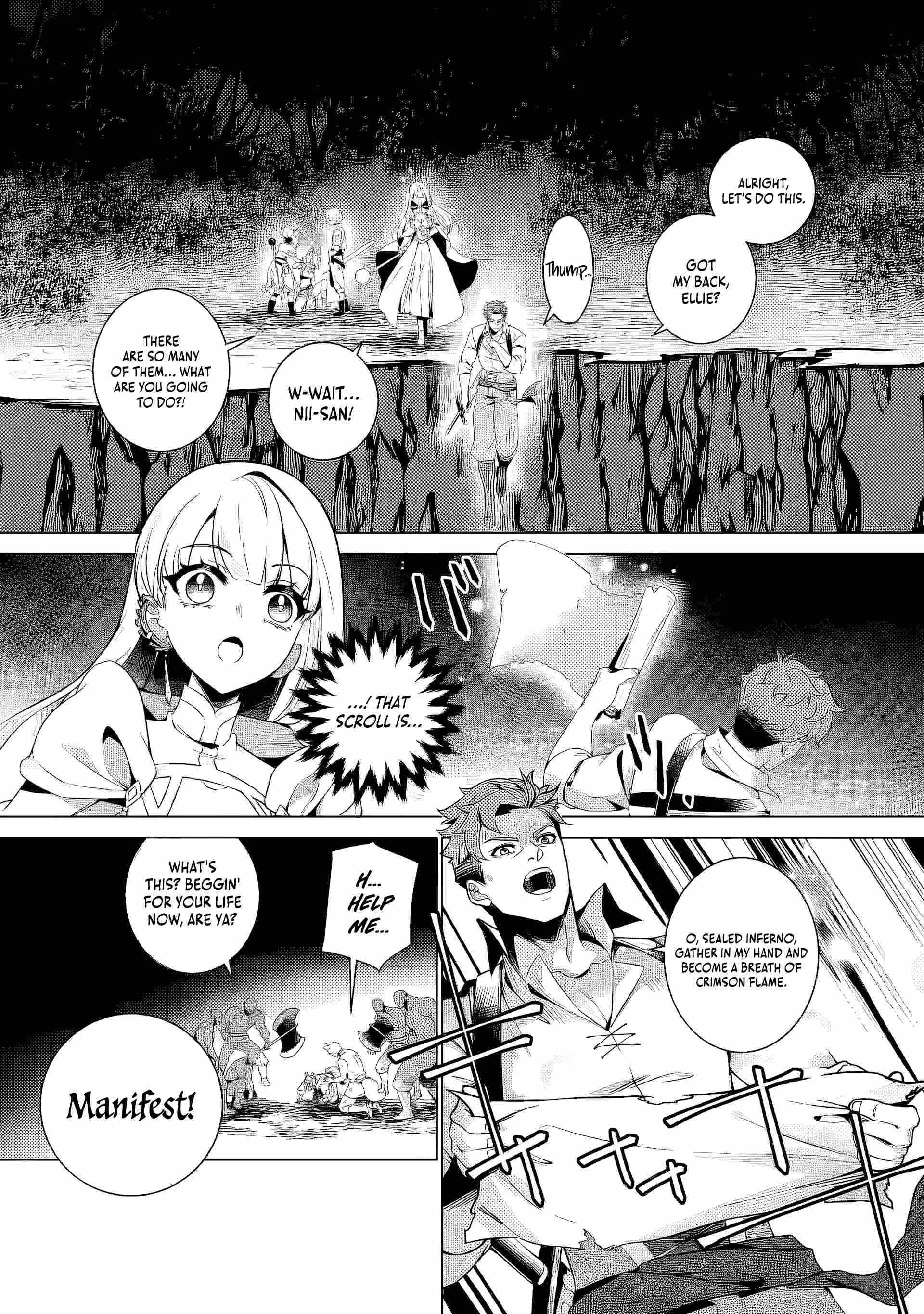 Netorare Tsuihōsareta Saikyō Kishi Danchō No Ossan, Katainaka De Eiyū Ni Matsuriagerareru Chapter 3.2 page 2 - 
