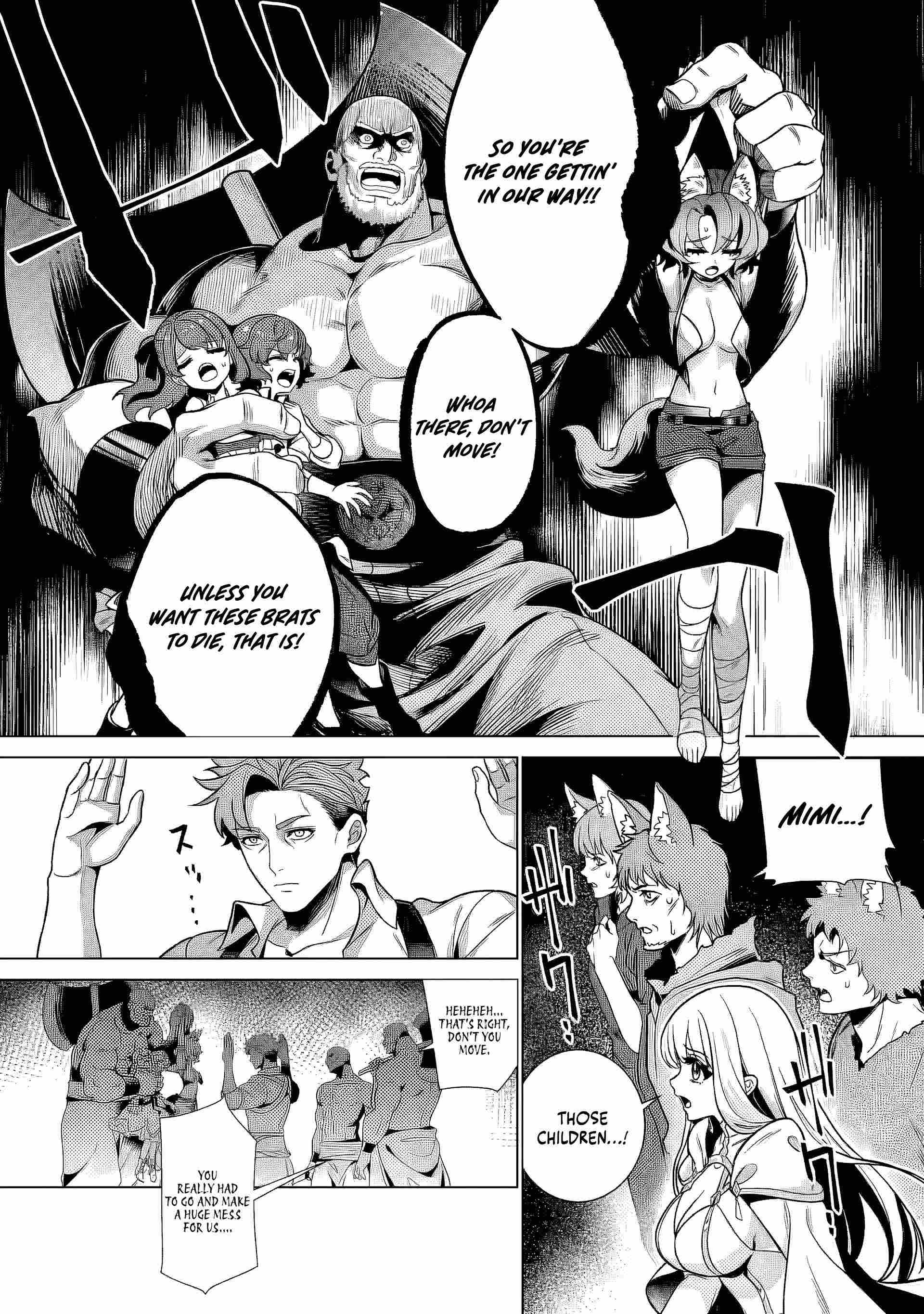 Netorare Tsuihōsareta Saikyō Kishi Danchō No Ossan, Katainaka De Eiyū Ni Matsuriagerareru Chapter 3.2 page 13 - 