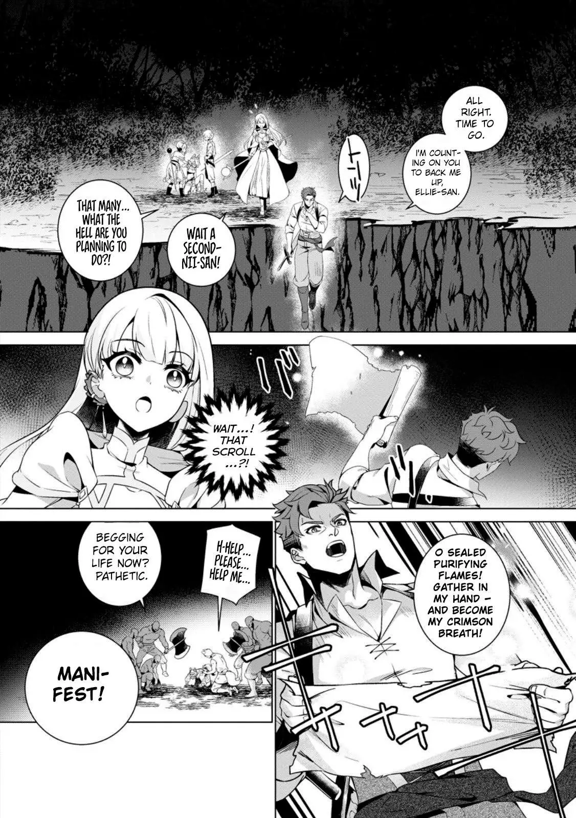 Netorare Tsuihōsareta Saikyō Kishi Danchō No Ossan, Katainaka De Eiyū Ni Matsuriagerareru Chapter 3 page 12 - 