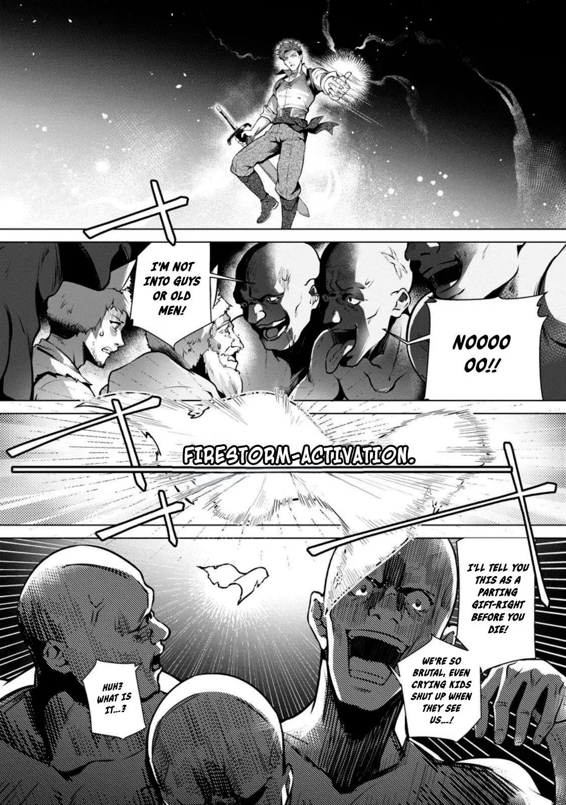 Netorare Tsuihōsareta Saikyō Kishi Danchō No Ossan, Katainaka De Eiyū Ni Matsuriagerareru Chapter 3 page 13 - 