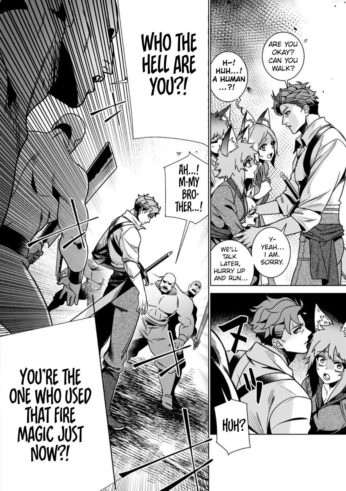 Netorare Tsuihōsareta Saikyō Kishi Danchō No Ossan, Katainaka De Eiyū Ni Matsuriagerareru Chapter 3 page 18 - 