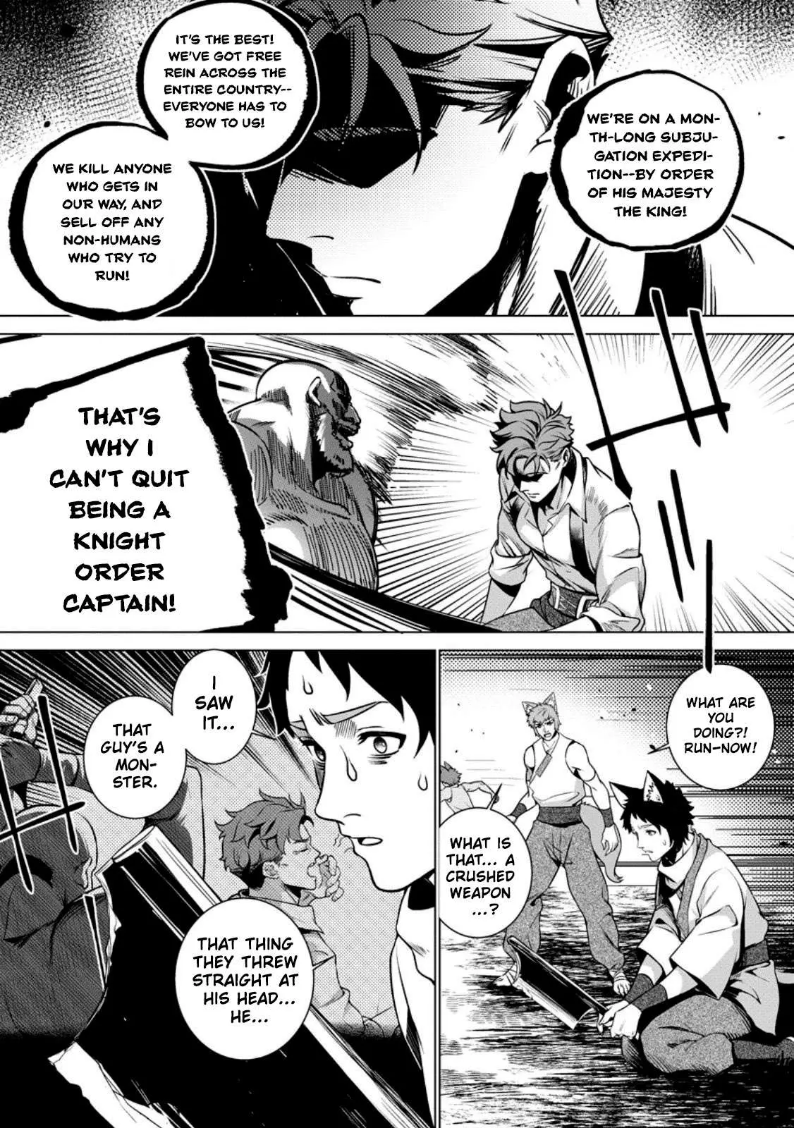 Netorare Tsuihōsareta Saikyō Kishi Danchō No Ossan, Katainaka De Eiyū Ni Matsuriagerareru Chapter 3 page 25 - 