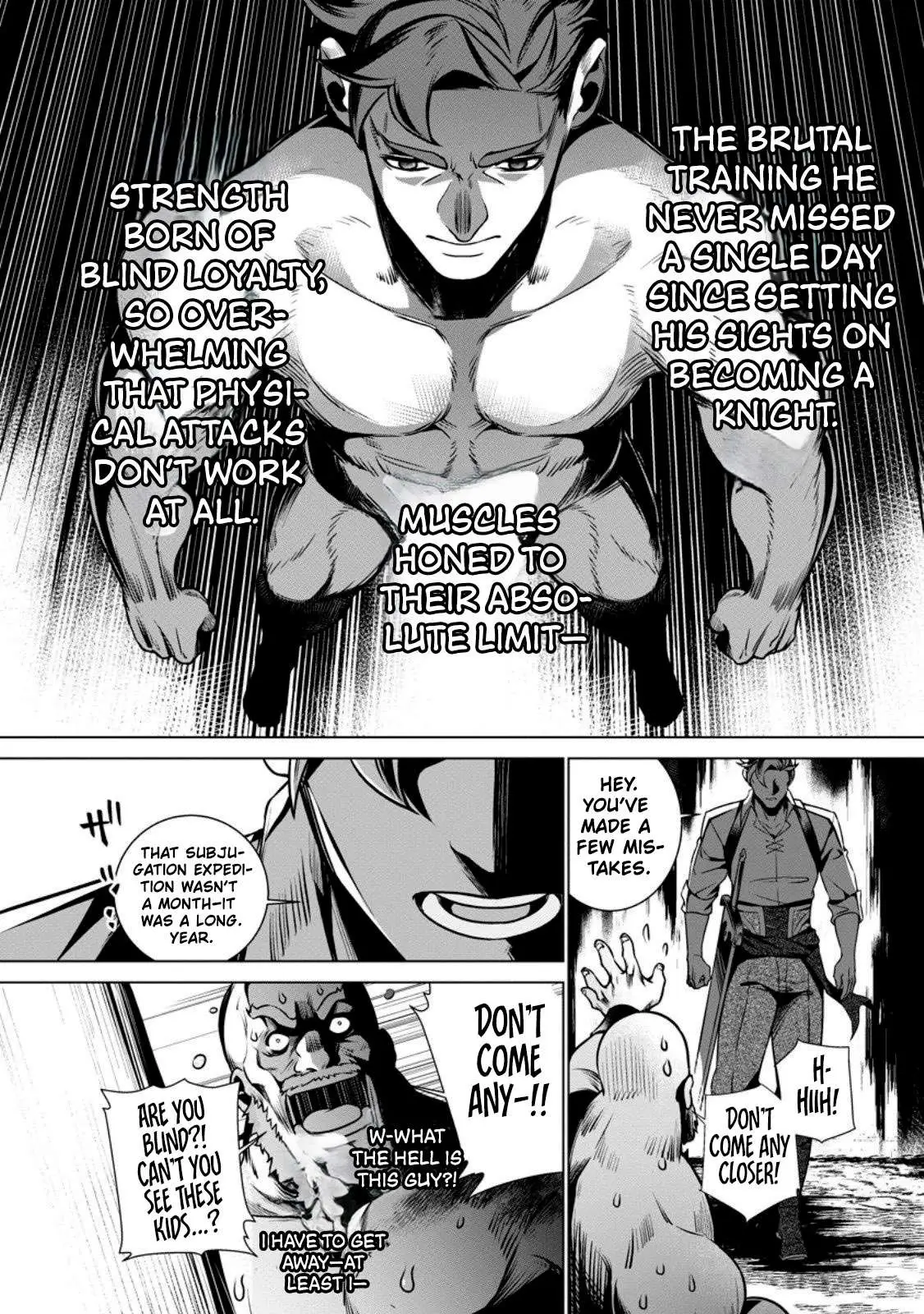 Netorare Tsuihōsareta Saikyō Kishi Danchō No Ossan, Katainaka De Eiyū Ni Matsuriagerareru Chapter 3 page 29 - 
