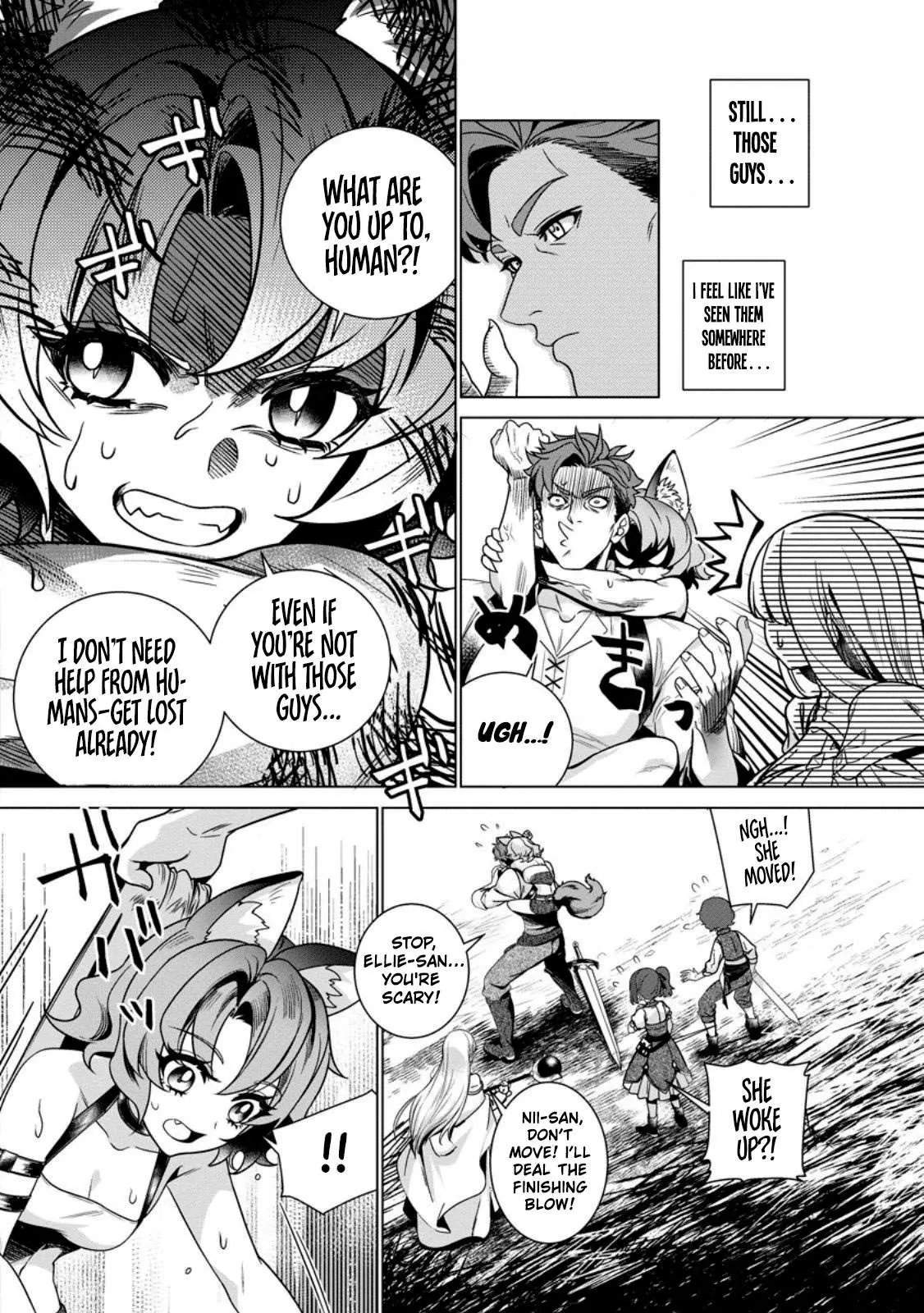 Netorare Tsuihōsareta Saikyō Kishi Danchō No Ossan, Katainaka De Eiyū Ni Matsuriagerareru Chapter 3 page 10 - 