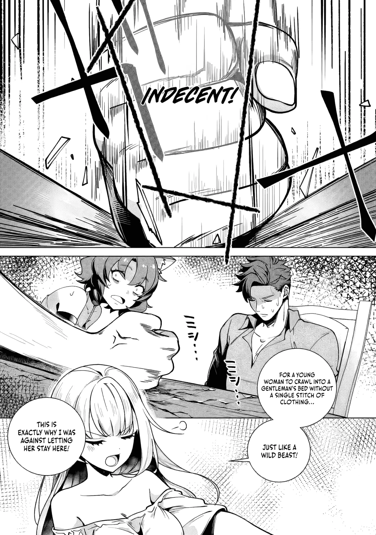 Netorare Tsuihōsareta Saikyō Kishi Danchō No Ossan, Katainaka De Eiyū Ni Matsuriagerareru Chapter 4.1 page 5 - 