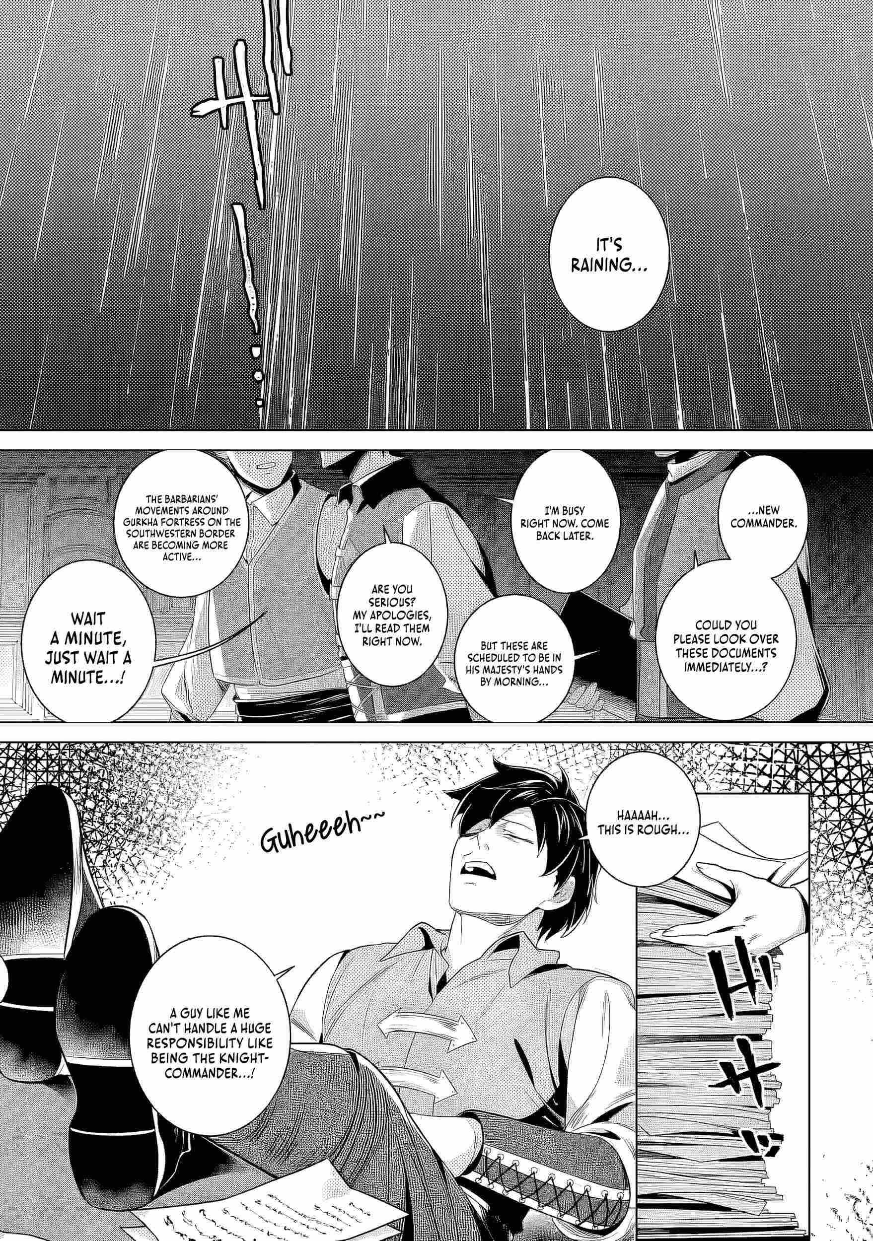 Netorare Tsuihōsareta Saikyō Kishi Danchō No Ossan, Katainaka De Eiyū Ni Matsuriagerareru Chapter 5.2 page 7 - 