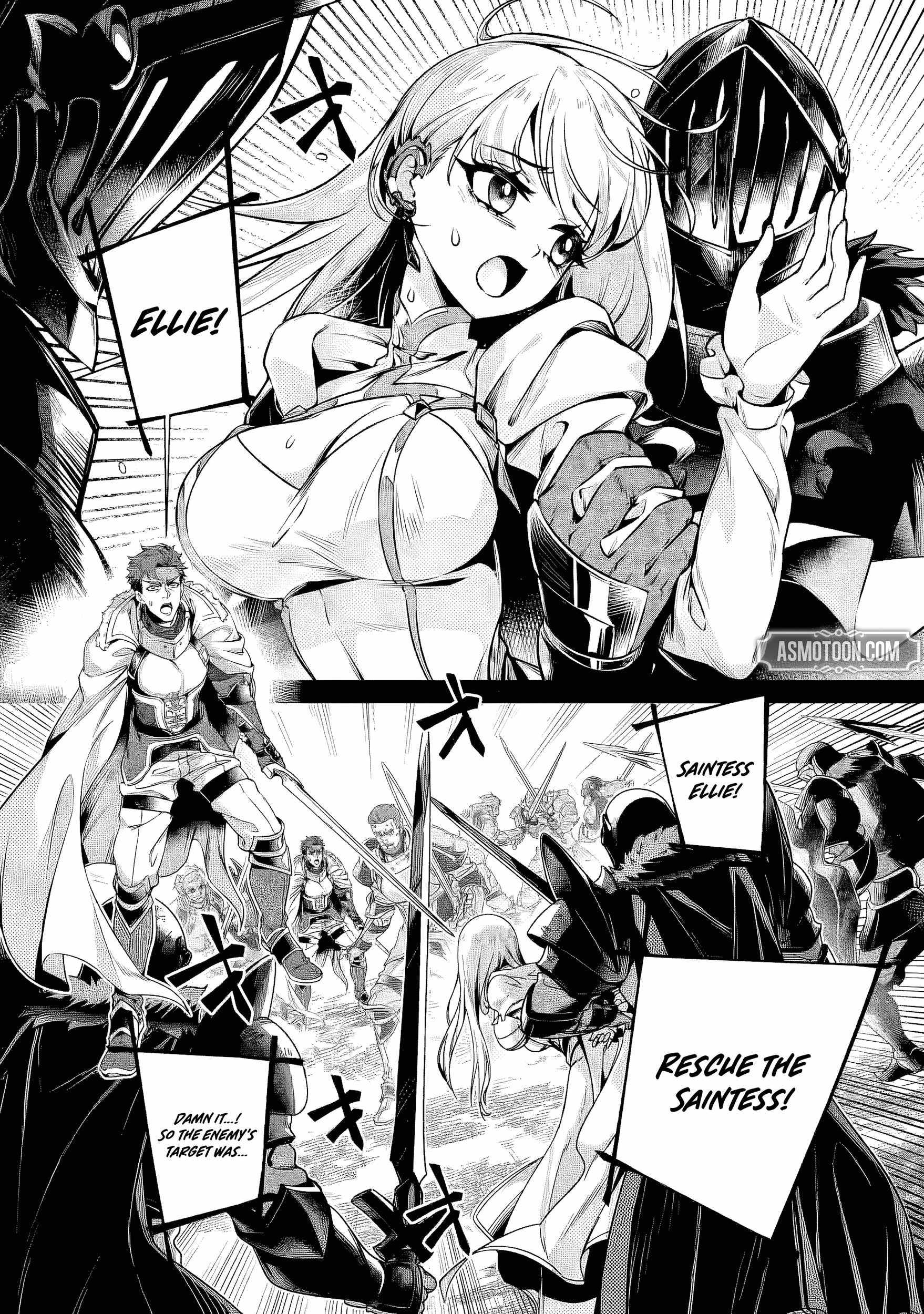 Netorare Tsuihōsareta Saikyō Kishi Danchō No Ossan, Katainaka De Eiyū Ni Matsuriagerareru Chapter 5 page 2 - 