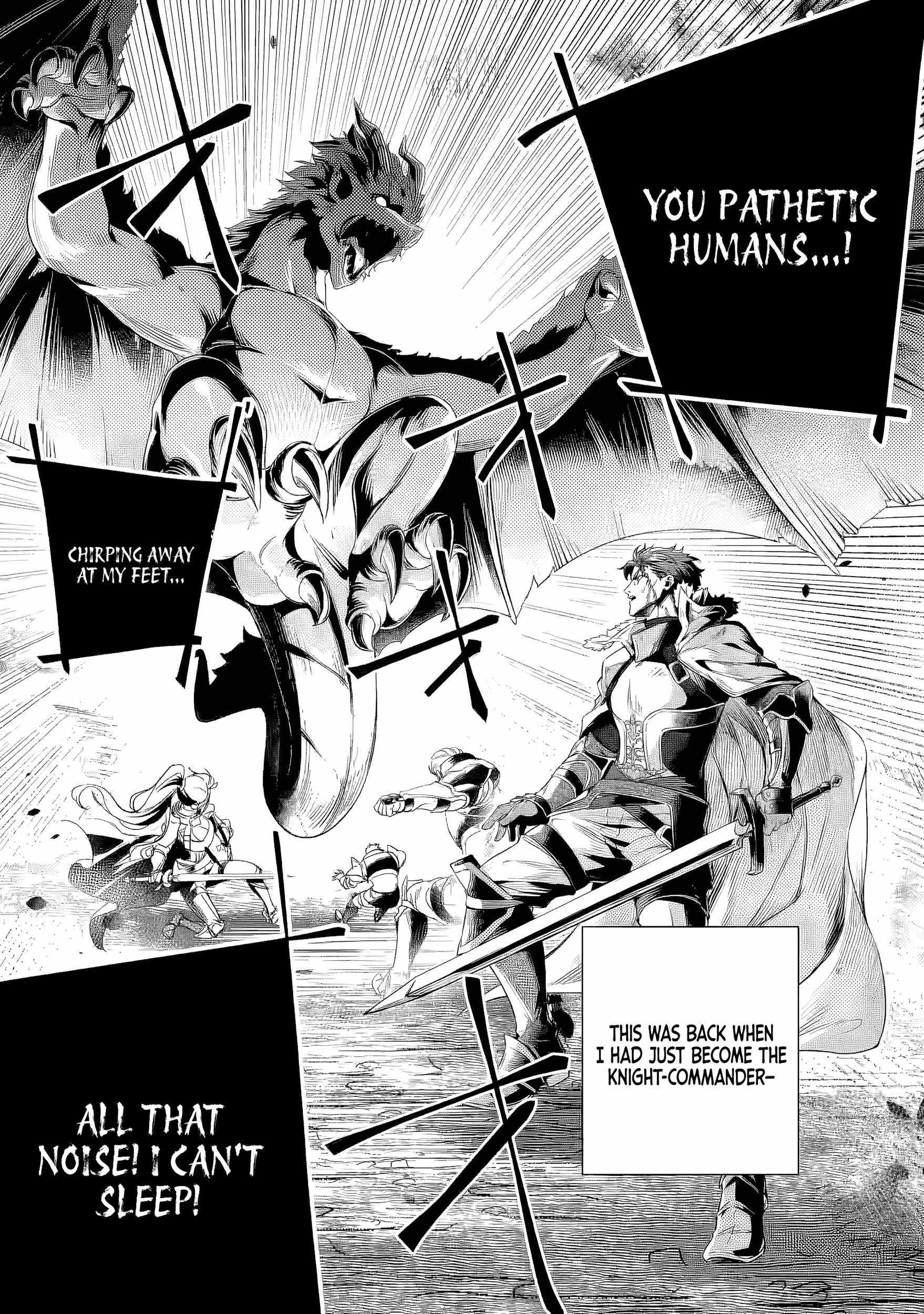 Netorare Tsuihōsareta Saikyō Kishi Danchō No Ossan, Katainaka De Eiyū Ni Matsuriagerareru Chapter 5 page 4 - 