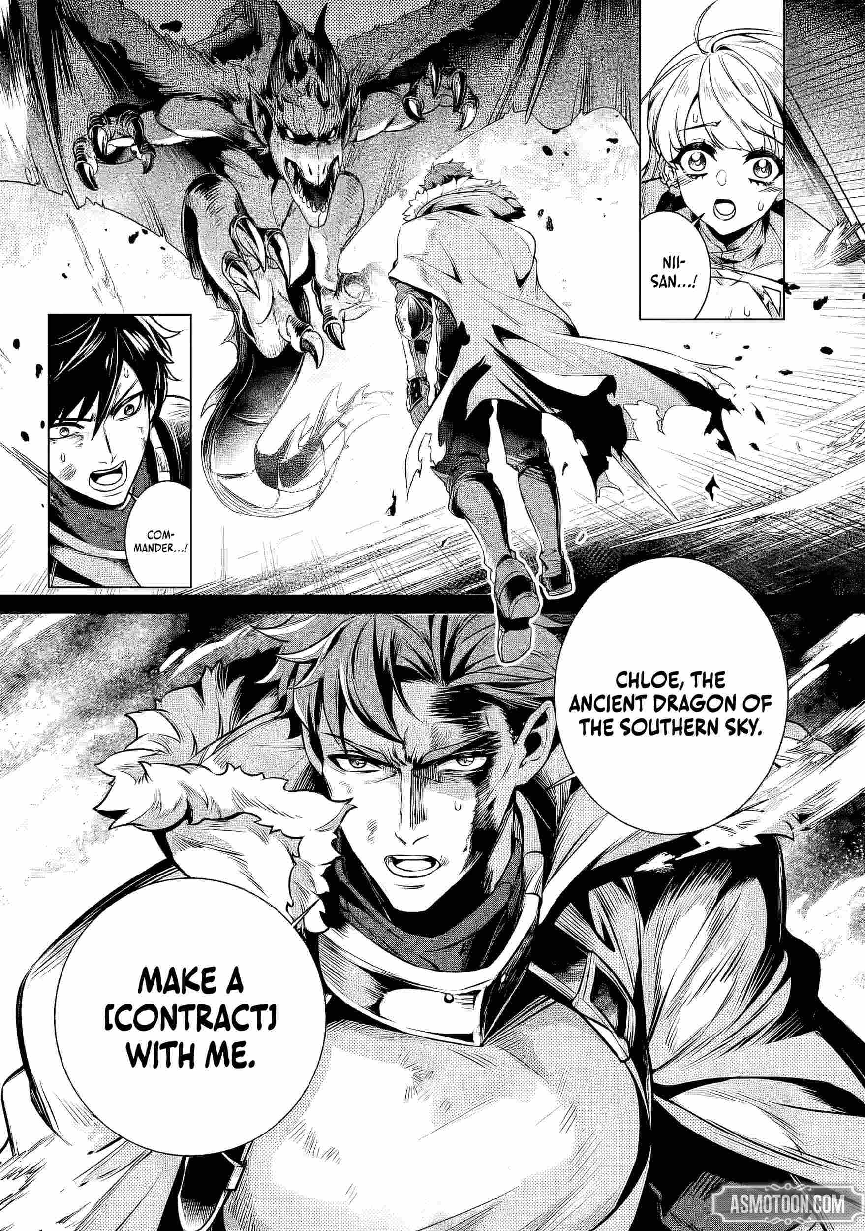 Netorare Tsuihōsareta Saikyō Kishi Danchō No Ossan, Katainaka De Eiyū Ni Matsuriagerareru Chapter 5 page 6 - 