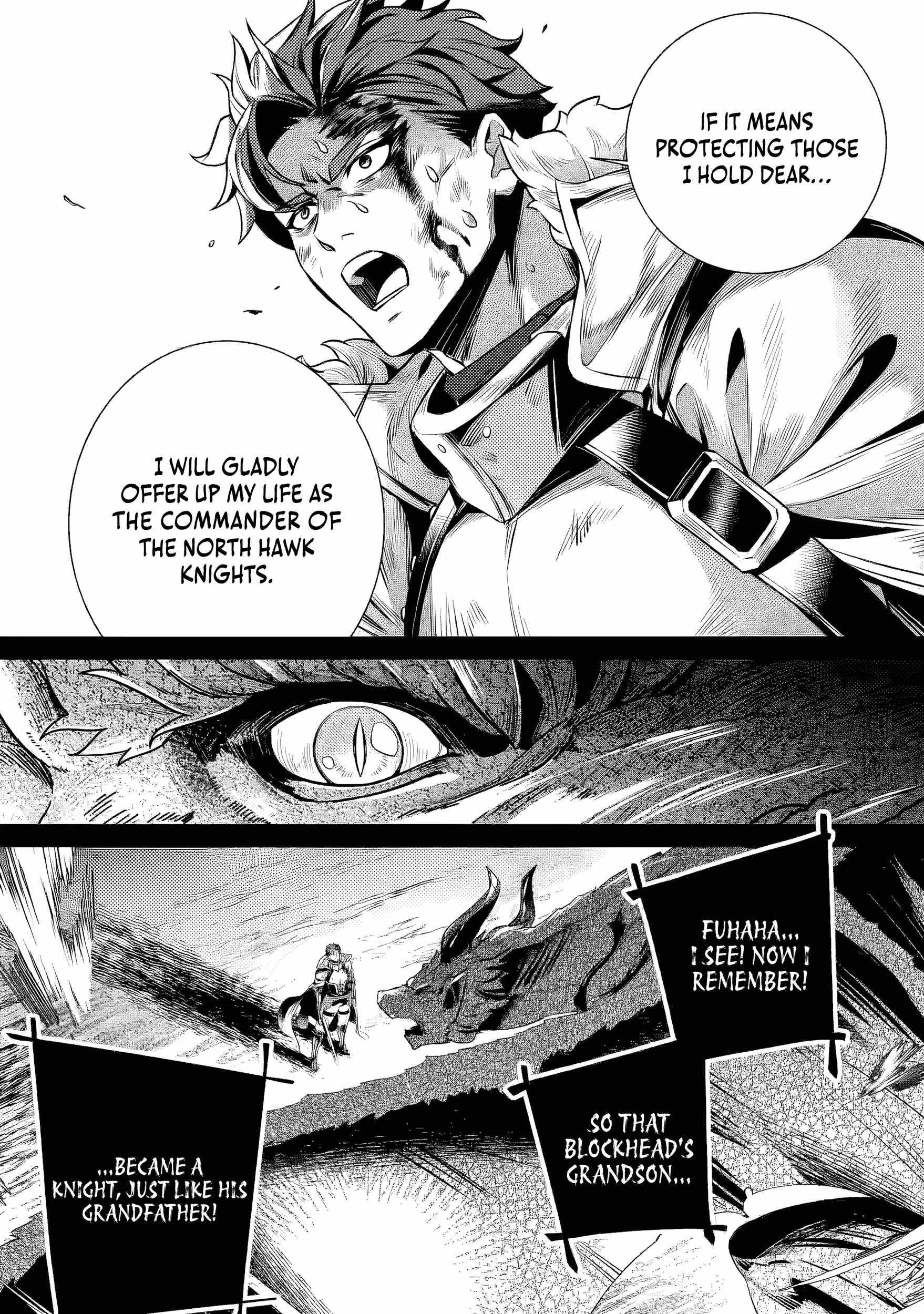 Netorare Tsuihōsareta Saikyō Kishi Danchō No Ossan, Katainaka De Eiyū Ni Matsuriagerareru Chapter 5 page 8 - 