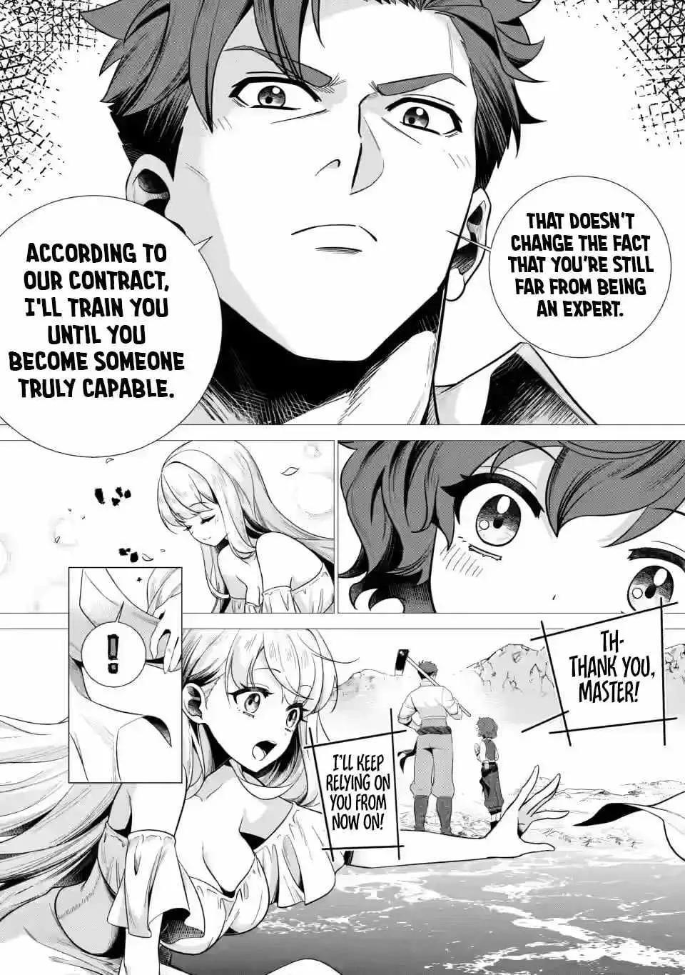 Netorare Tsuihōsareta Saikyō Kishi Danchō No Ossan, Katainaka De Eiyū Ni Matsuriagerareru Chapter 7 page 18 - 