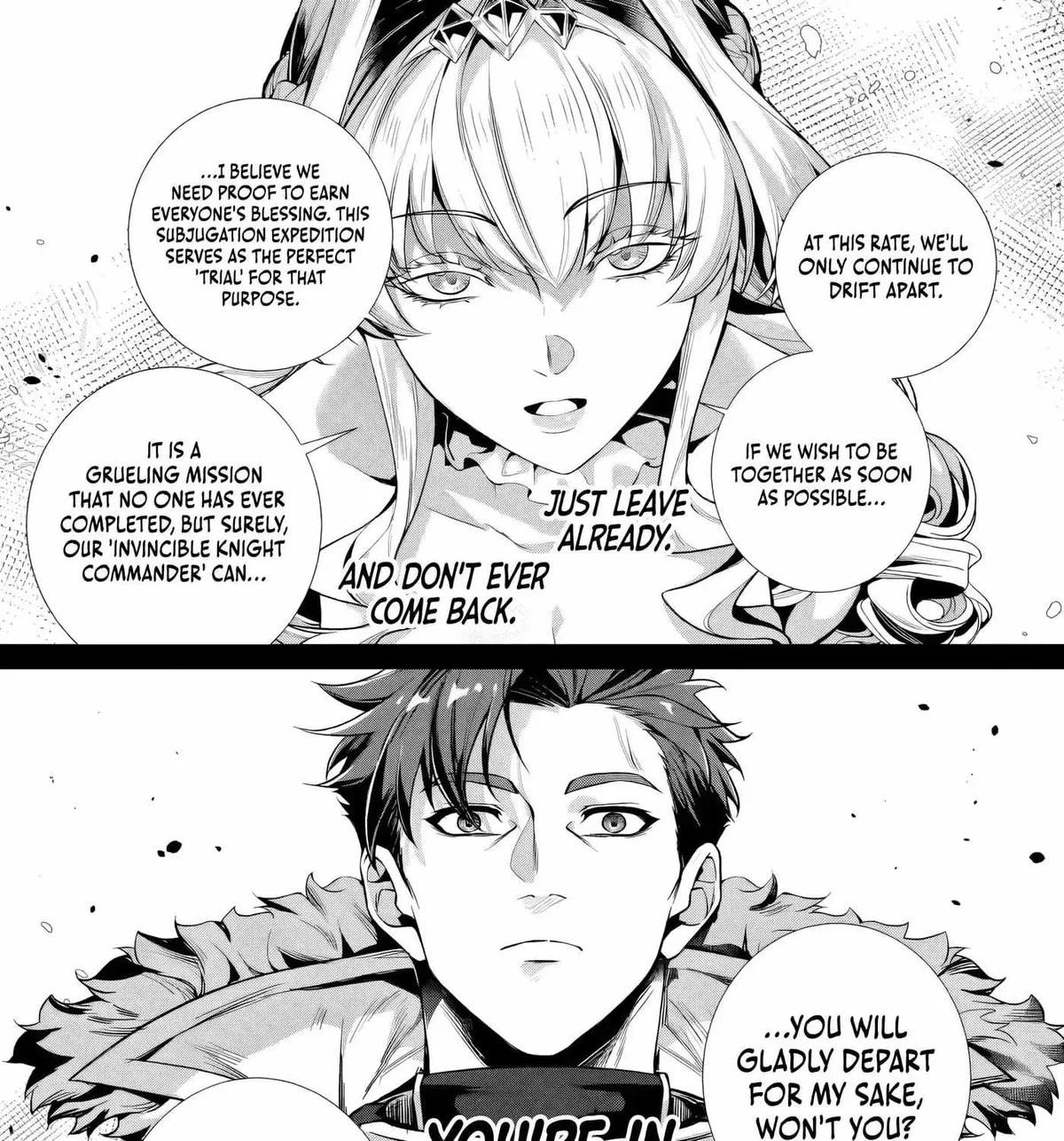 Netorare Tsuihōsareta Saikyō Kishi Danchō No Ossan, Katainaka De Eiyū Ni Matsuriagerareru Chapter 8 page 60 - 