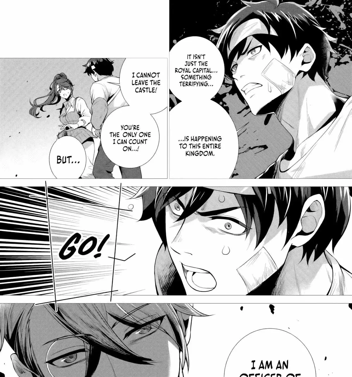 Netorare Tsuihōsareta Saikyō Kishi Danchō No Ossan, Katainaka De Eiyū Ni Matsuriagerareru Chapter 8 page 70 - 