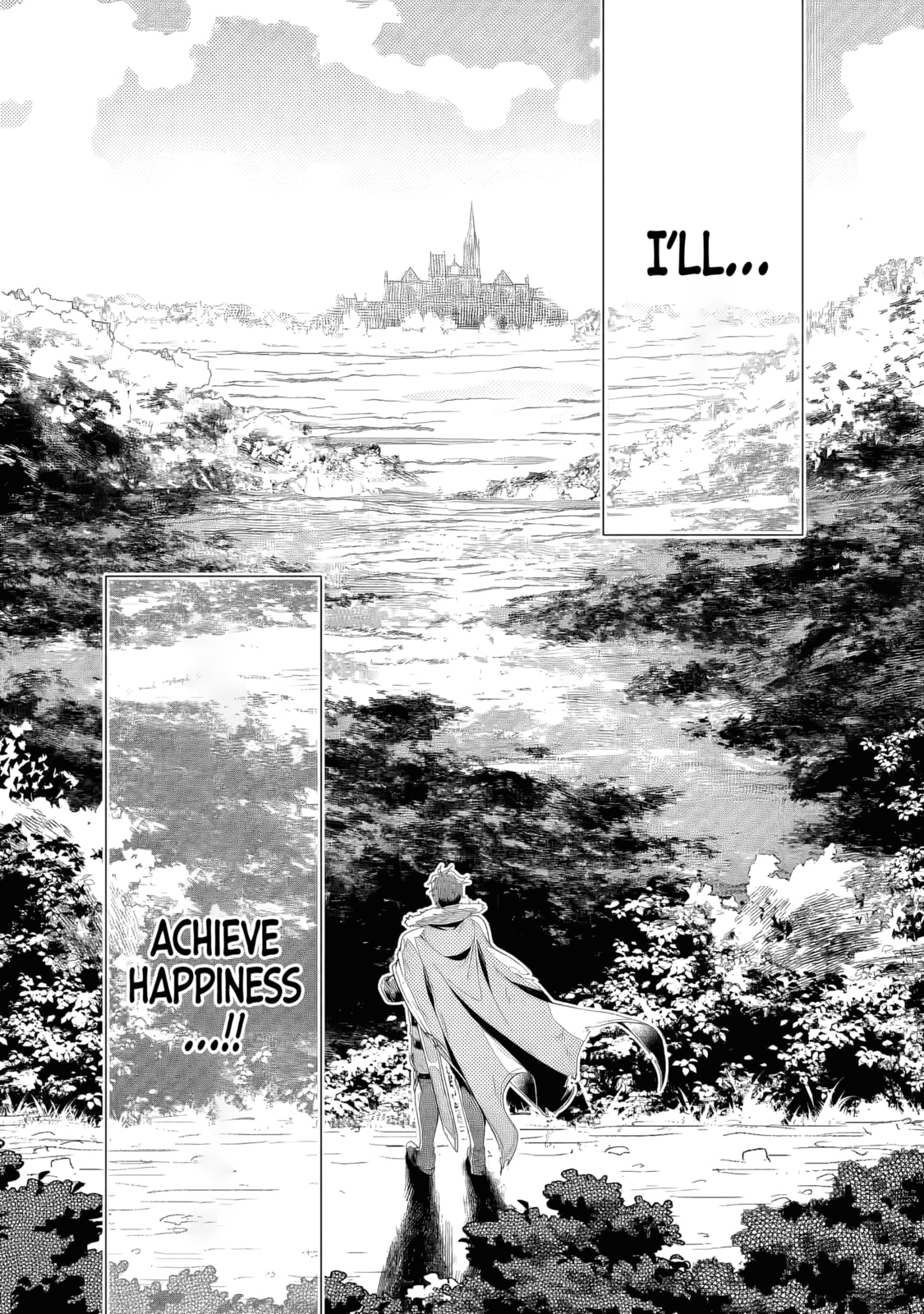 Netorare Tsuihou sareta Saikyou Kishi Danchou no Ossan, Katainaka de Eiyuu ni Matsuriagerareru Chapter 1 page 13 - 