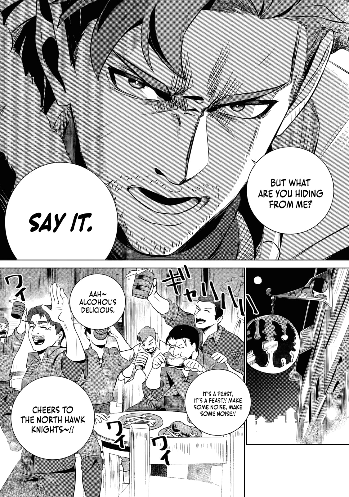 Netorare Tsuihou sareta Saikyou Kishi Danchou no Ossan, Katainaka de Eiyuu ni Matsuriagerareru Chapter 1 page 22 - 