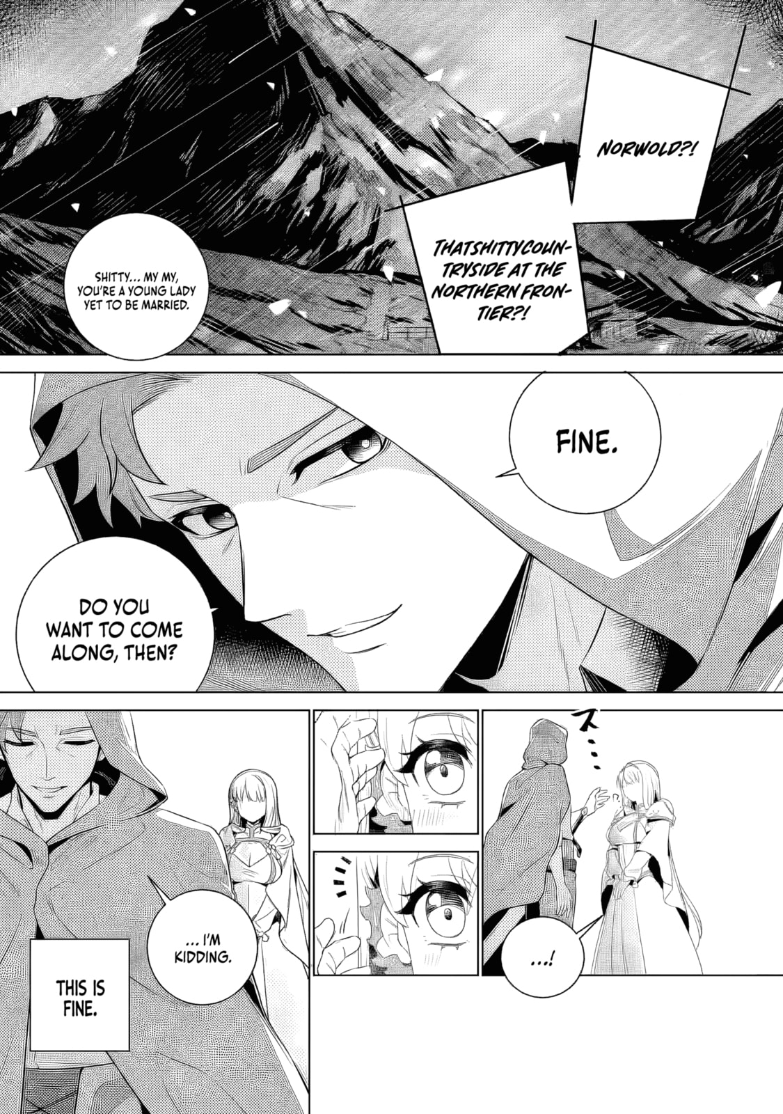 Netorare Tsuihou sareta Saikyou Kishi Danchou no Ossan, Katainaka de Eiyuu ni Matsuriagerareru Chapter 1 page 32 - 