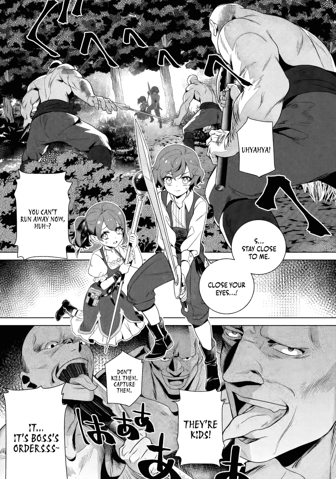 Netorare Tsuihou sareta Saikyou Kishi Danchou no Ossan, Katainaka de Eiyuu ni Matsuriagerareru Chapter 1 page 36 - 