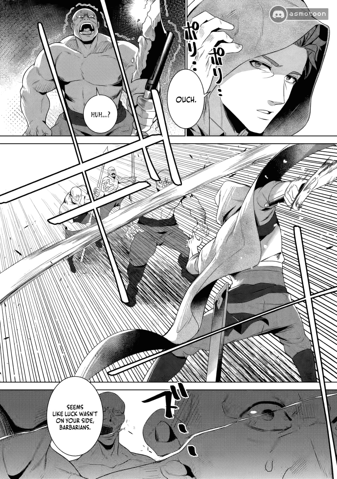 Netorare Tsuihou sareta Saikyou Kishi Danchou no Ossan, Katainaka de Eiyuu ni Matsuriagerareru Chapter 1 page 39 - 
