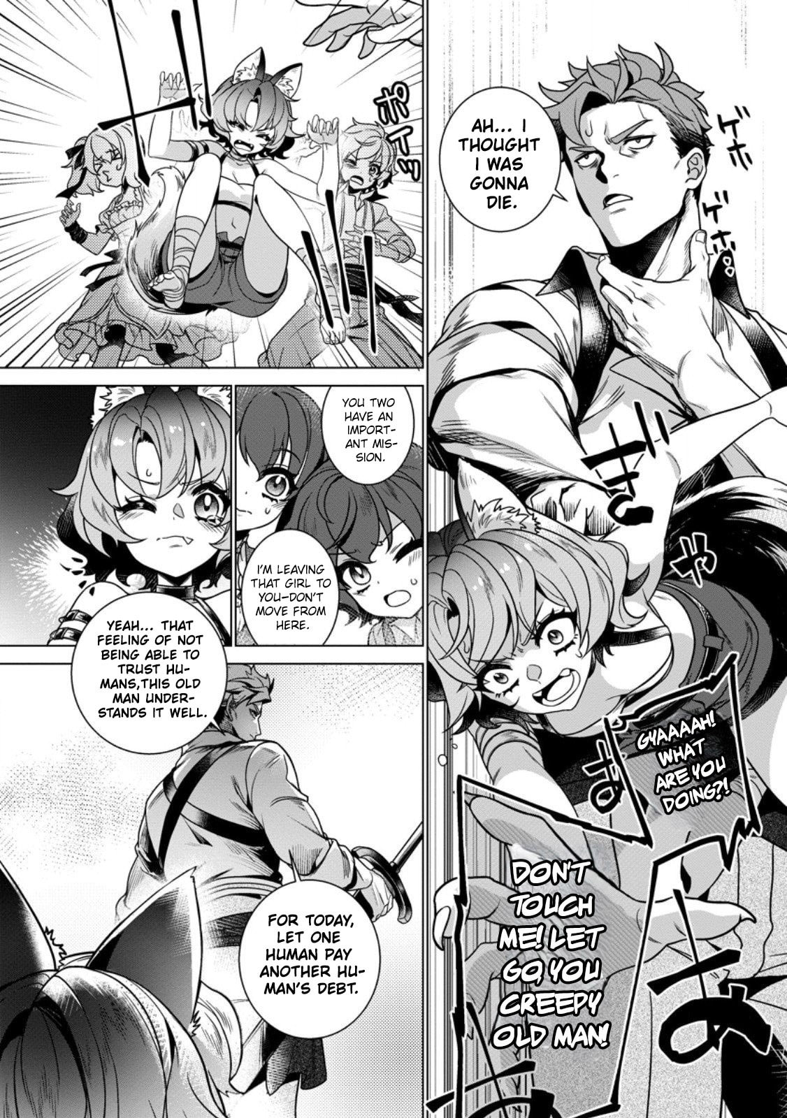 Netorare Tsuihou sareta Saikyou Kishi Danchou no Ossan, Katainaka de Eiyuu ni Matsuriagerareru Chapter 3 page 11 - 