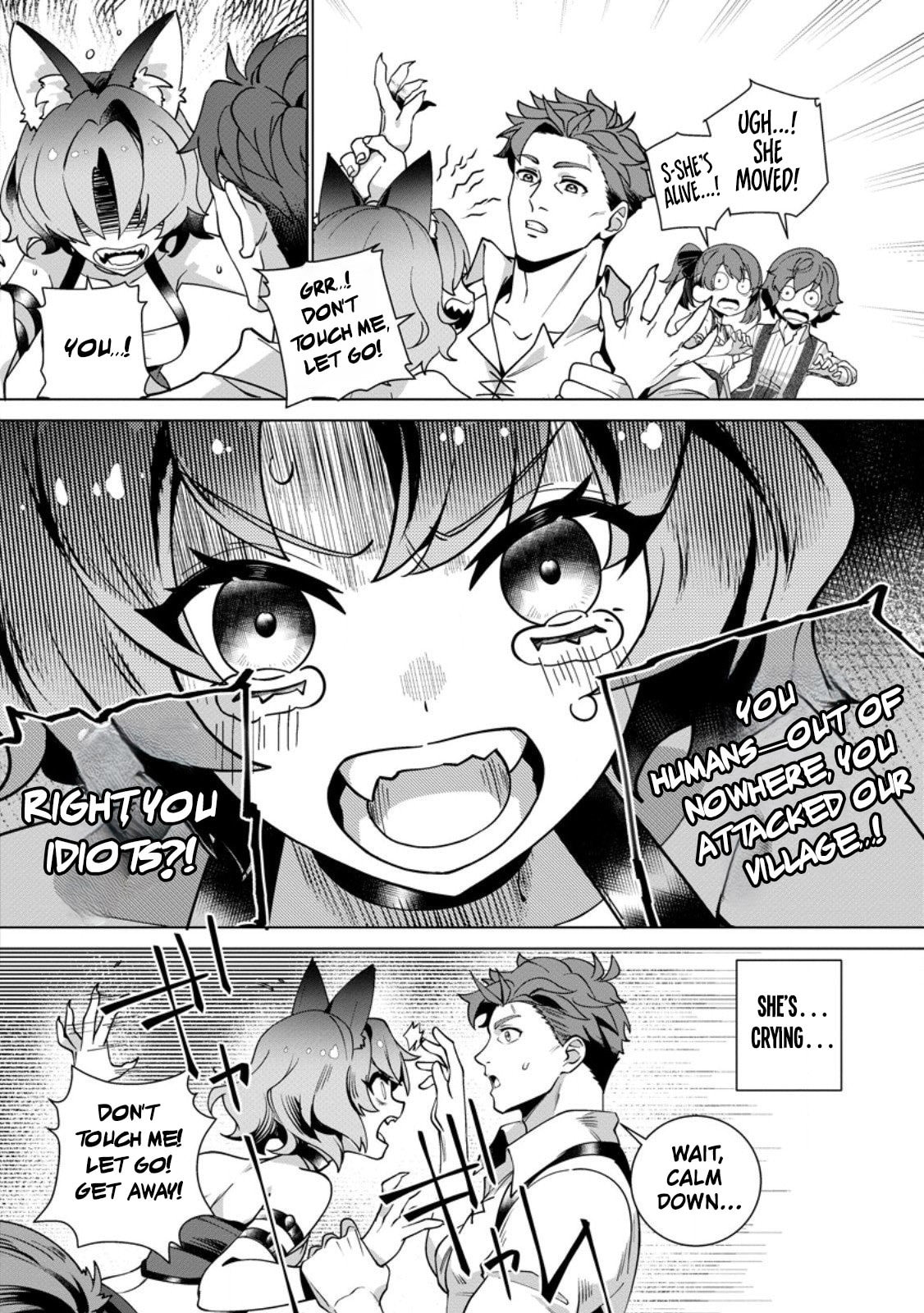 Netorare Tsuihou sareta Saikyou Kishi Danchou no Ossan, Katainaka de Eiyuu ni Matsuriagerareru Chapter 3 page 4 - 