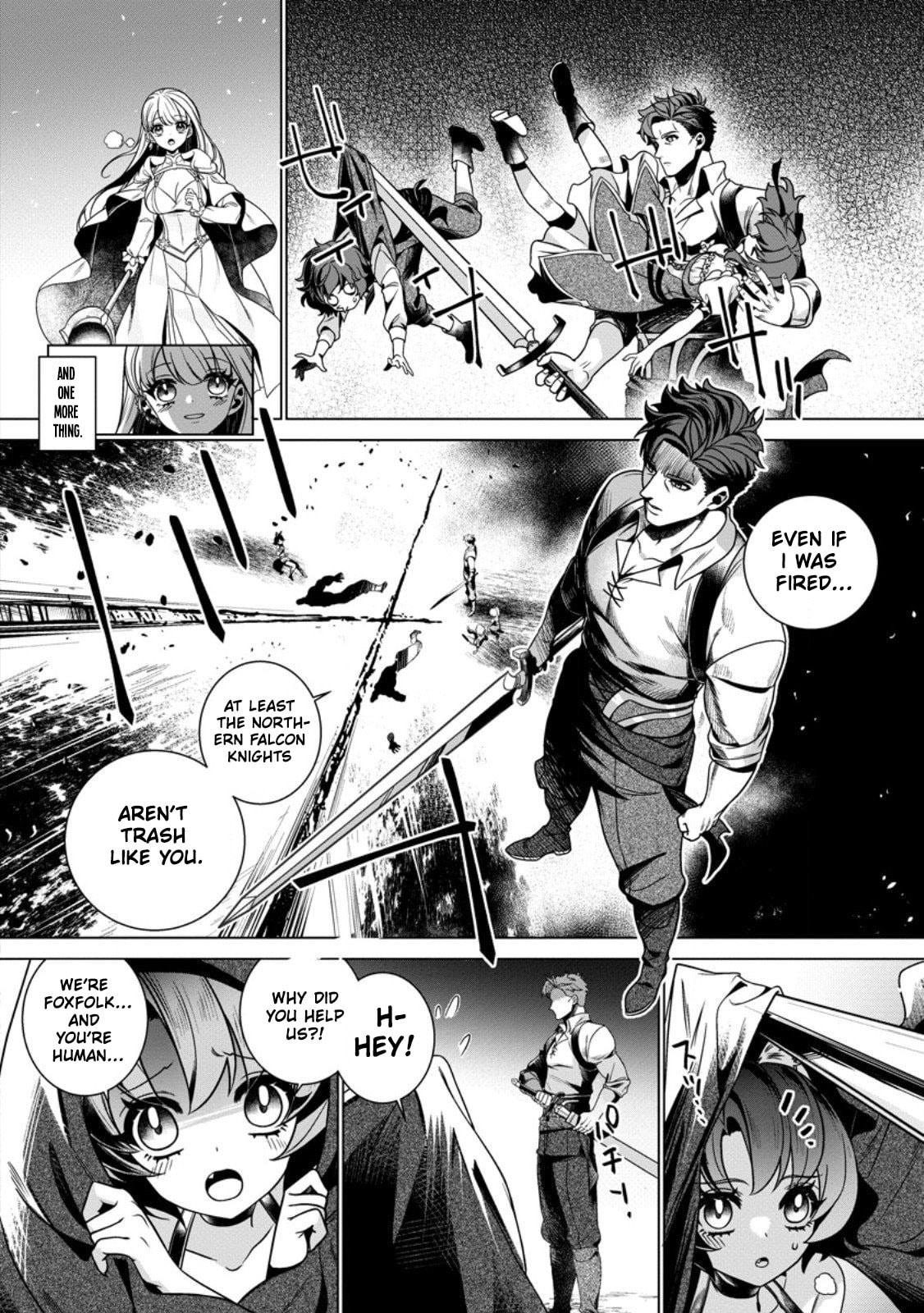 Netorare Tsuihou sareta Saikyou Kishi Danchou no Ossan, Katainaka de Eiyuu ni Matsuriagerareru Chapter 3 page 31 - 