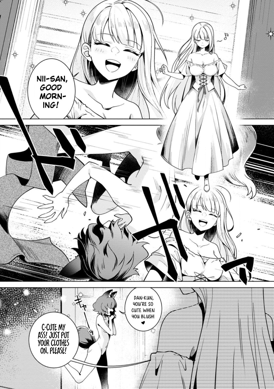Netorare Tsuihou sareta Saikyou Kishi Danchou no Ossan, Katainaka de Eiyuu ni Matsuriagerareru Chapter 4 page 3 - 
