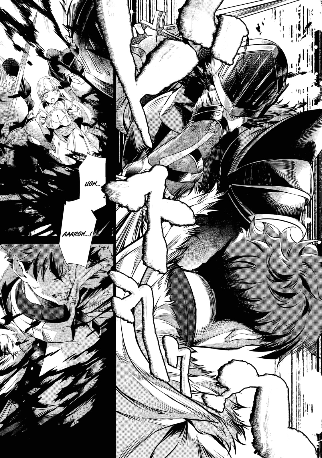 Netorare Tsuihou sareta Saikyou Kishi Danchou no Ossan, Katainaka de Eiyuu ni Matsuriagerareru Chapter 5 page 17 - 