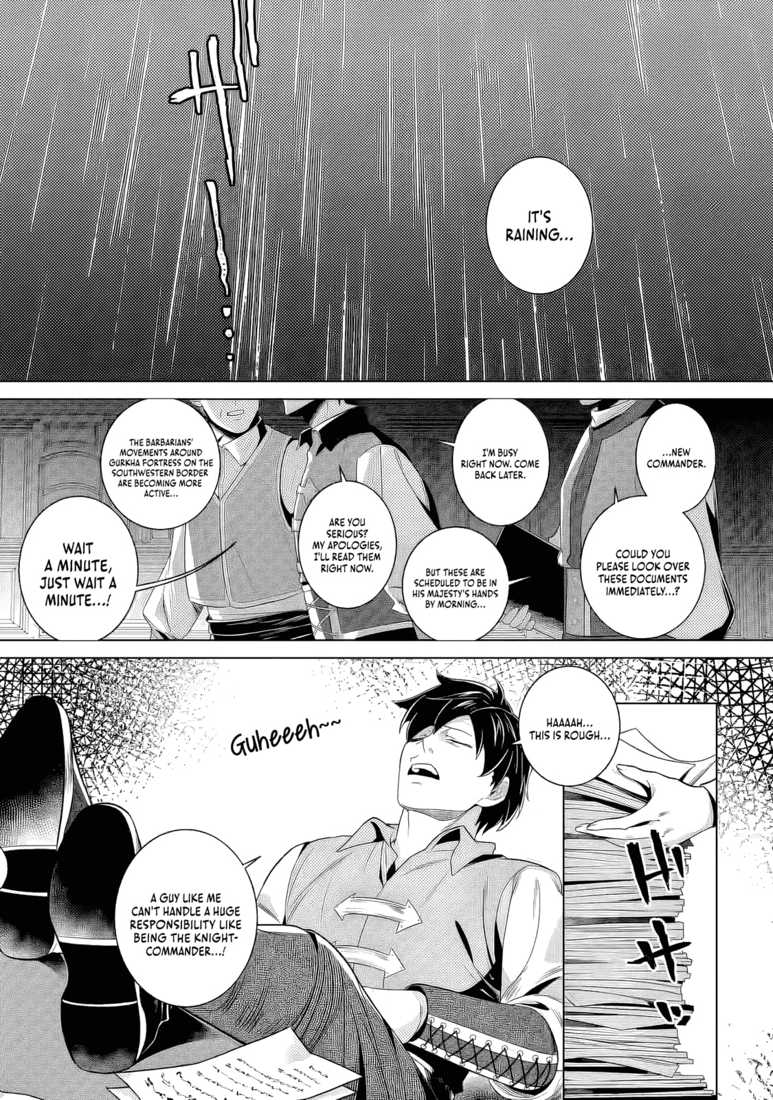 Netorare Tsuihou sareta Saikyou Kishi Danchou no Ossan, Katainaka de Eiyuu ni Matsuriagerareru Chapter 5 page 25 - 