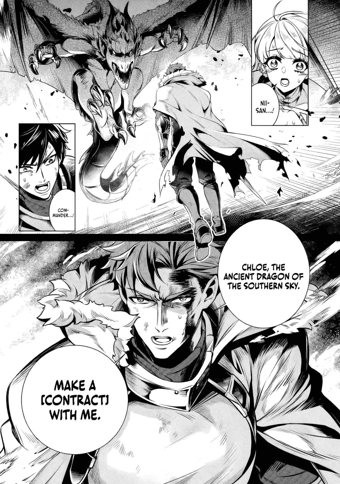 Netorare Tsuihou sareta Saikyou Kishi Danchou no Ossan, Katainaka de Eiyuu ni Matsuriagerareru Chapter 5 page 5 - 