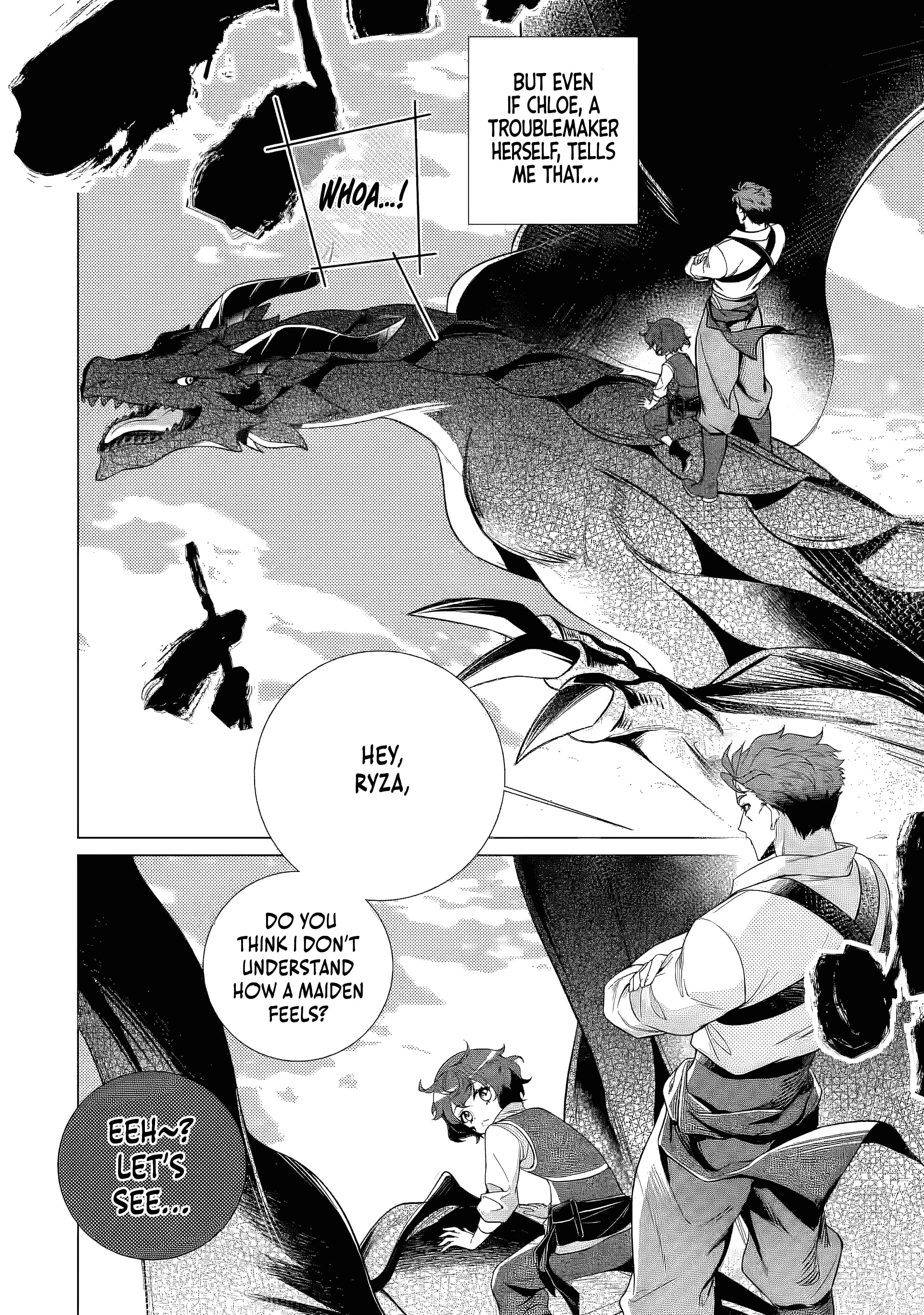 Netorare Tsuihou sareta Saikyou Kishi Danchou no Ossan, Katainaka de Eiyuu ni Matsuriagerareru Chapter 6.3 page 4 - 