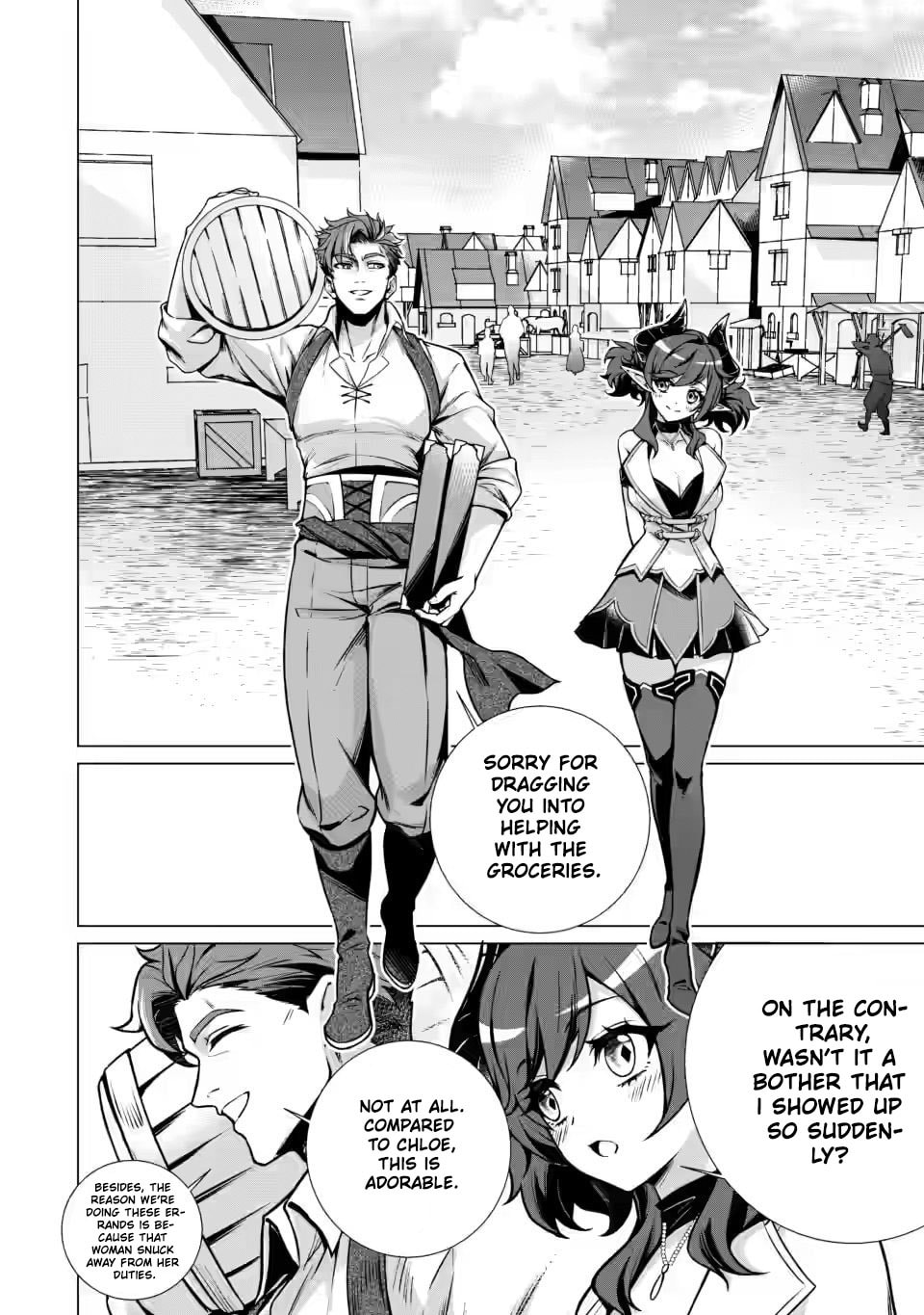 Netorare Tsuihou sareta Saikyou Kishi Danchou no Ossan, Katainaka de Eiyuu ni Matsuriagerareru Chapter 6 page 24 - 