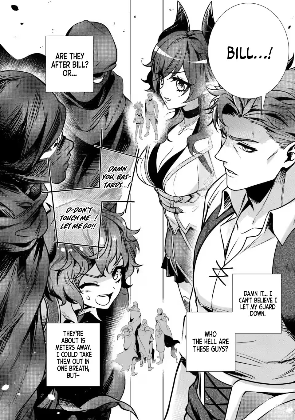 Netorare Tsuihou sareta Saikyou Kishi Danchou no Ossan, Katainaka de Eiyuu ni Matsuriagerareru Chapter 7.1 page 2 - 