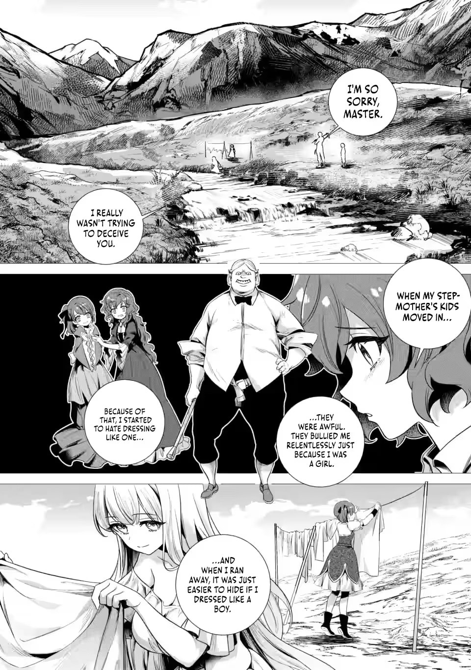 Netorare Tsuihou sareta Saikyou Kishi Danchou no Ossan, Katainaka de Eiyuu ni Matsuriagerareru Chapter 7.2 page 5 - 