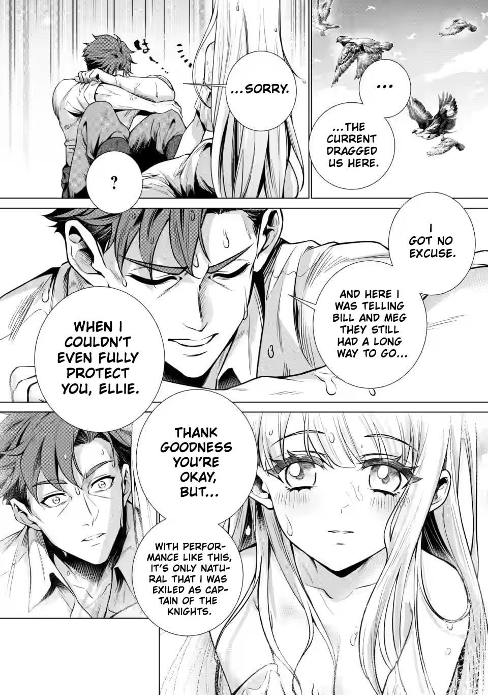 Netorare Tsuihou sareta Saikyou Kishi Danchou no Ossan, Katainaka de Eiyuu ni Matsuriagerareru Chapter 7 page 24 - 