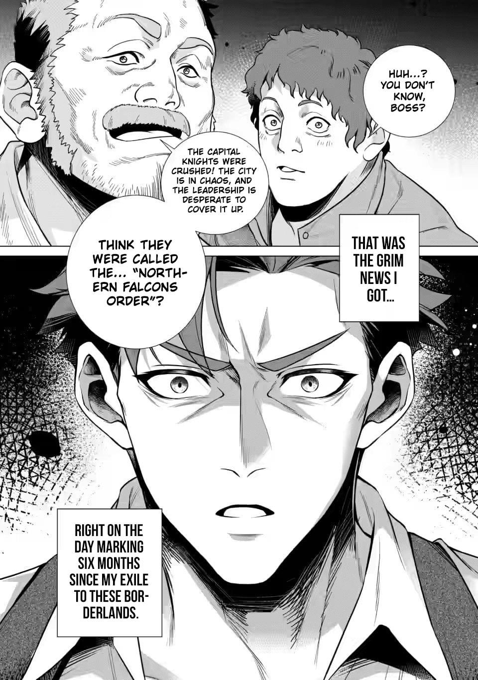 Netorare Tsuihou sareta Saikyou Kishi Danchou no Ossan, Katainaka de Eiyuu ni Matsuriagerareru Chapter 7 page 32 - 