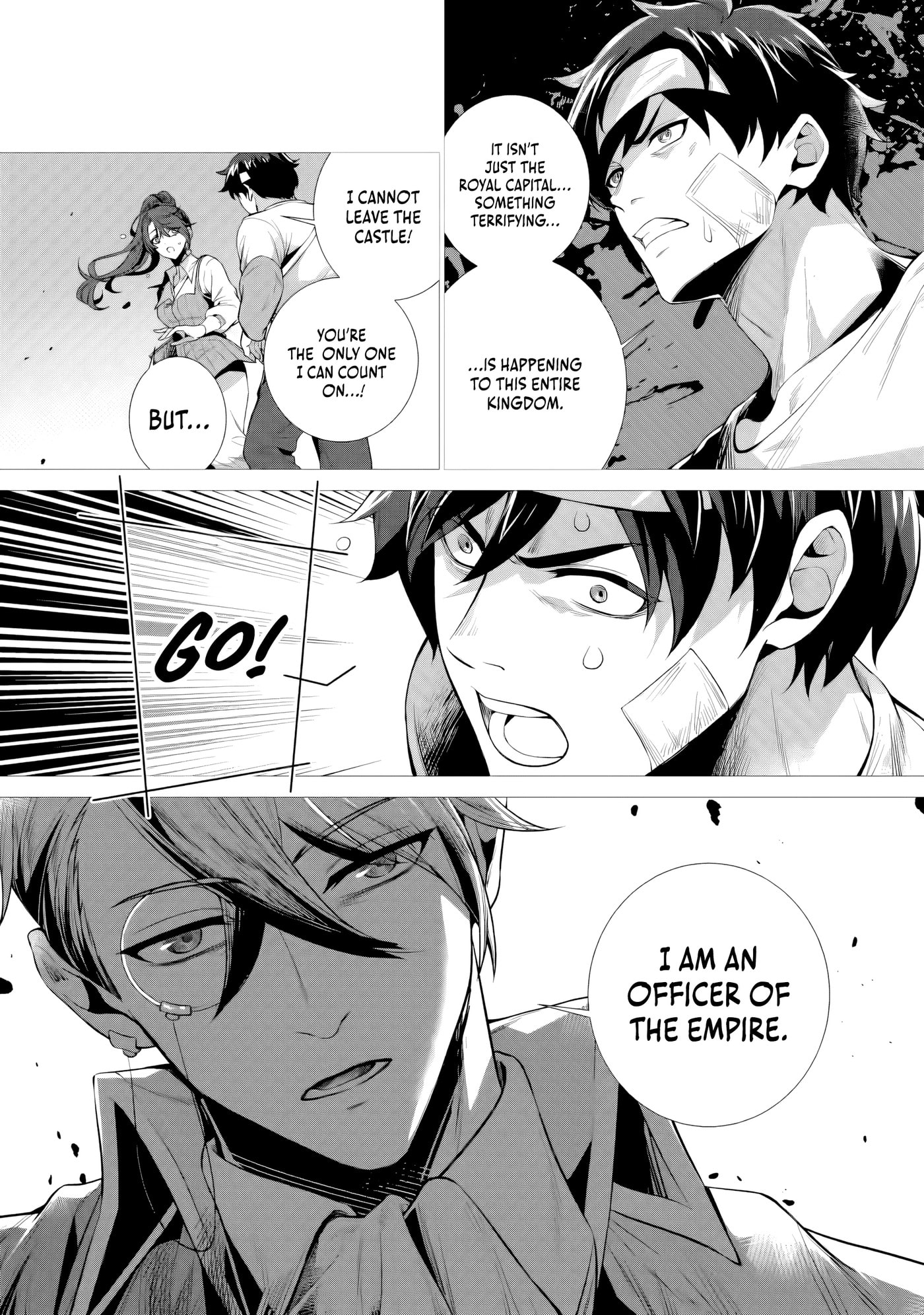 Netorare Tsuihou sareta Saikyou Kishi Danchou no Ossan, Katainaka de Eiyuu ni Matsuriagerareru Chapter 8 page 36 - 