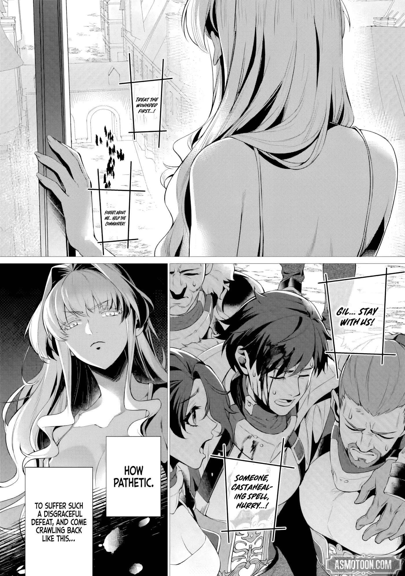 Netorare Tsuihou sareta Saikyou Kishi Danchou no Ossan, Katainaka de Eiyuu ni Matsuriagerareru Chapter 8 page 5 - 