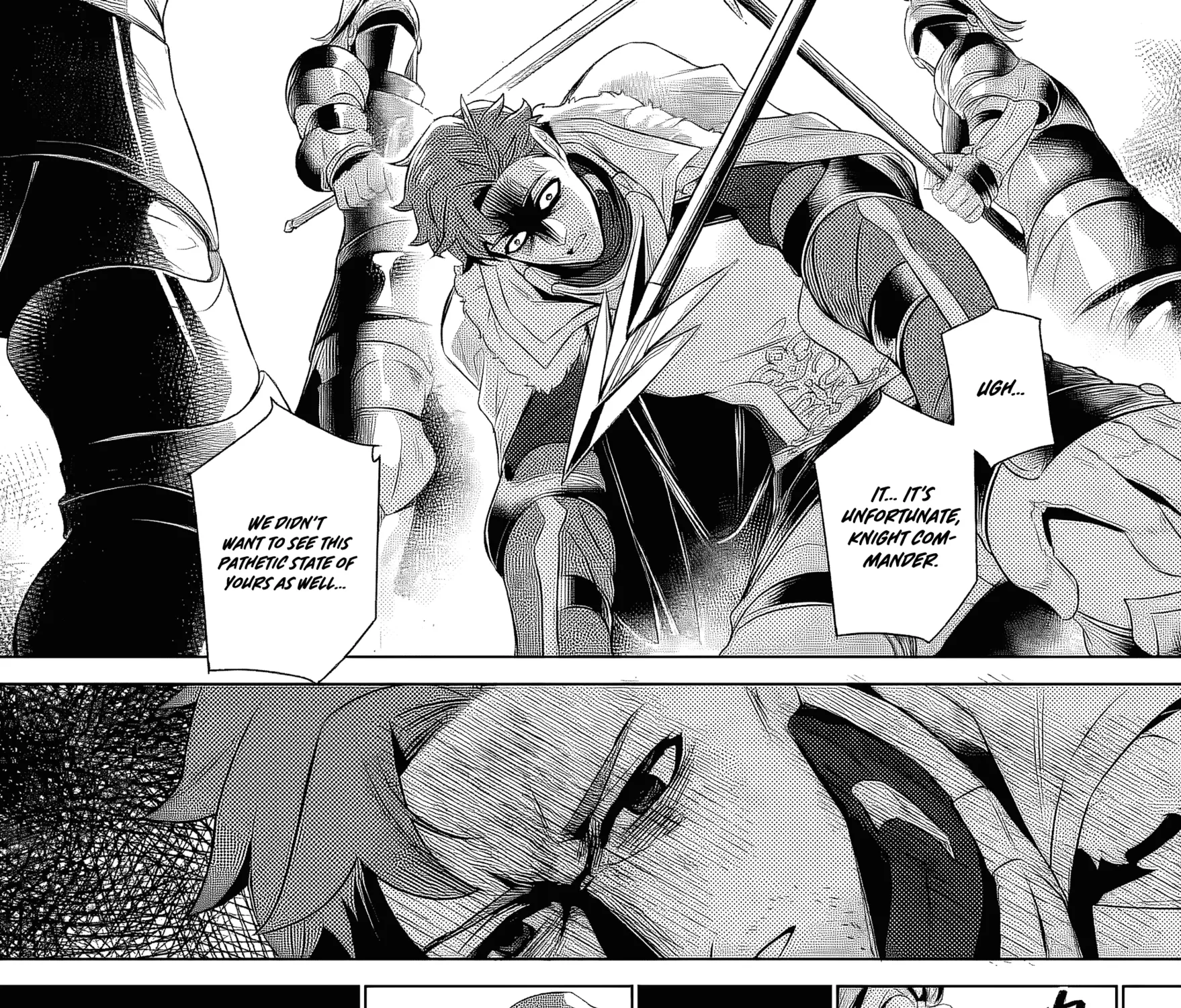 Netorare Tsuihousareta Saikyou Kishi Danchou no Ossan, Katainaka de Eiyuu ni Matsuriagerareru Chapter 1.2 page 18 - 