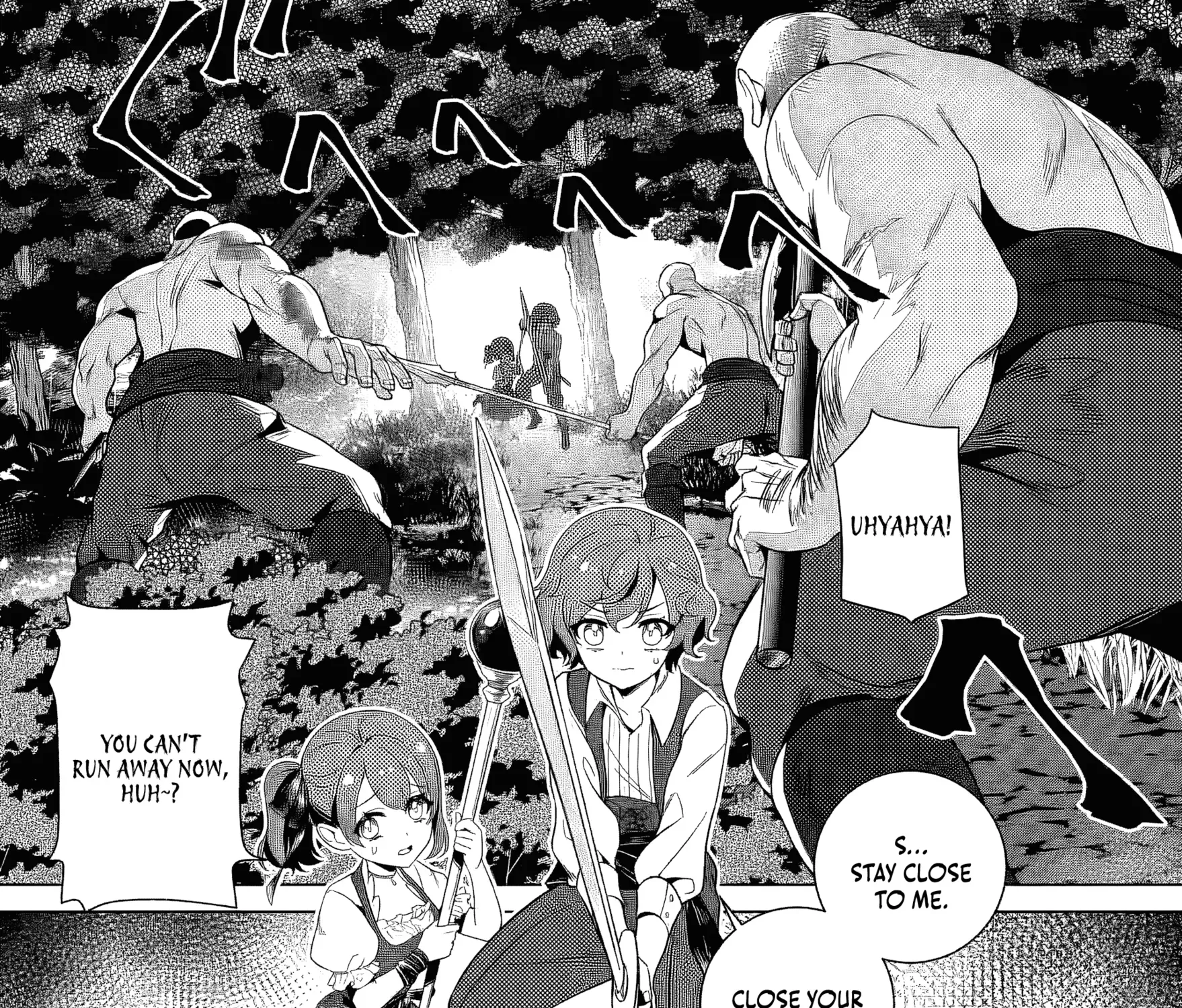 Netorare Tsuihousareta Saikyou Kishi Danchou no Ossan, Katainaka de Eiyuu ni Matsuriagerareru Chapter 1.3 page 12 - 