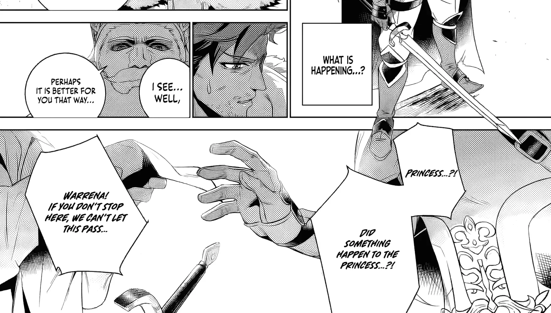 Netorare Tsuihousareta Saikyou Kishi Danchou no Ossan, Katainaka de Eiyuu ni Matsuriagerareru Chapter 1 page 39 - 