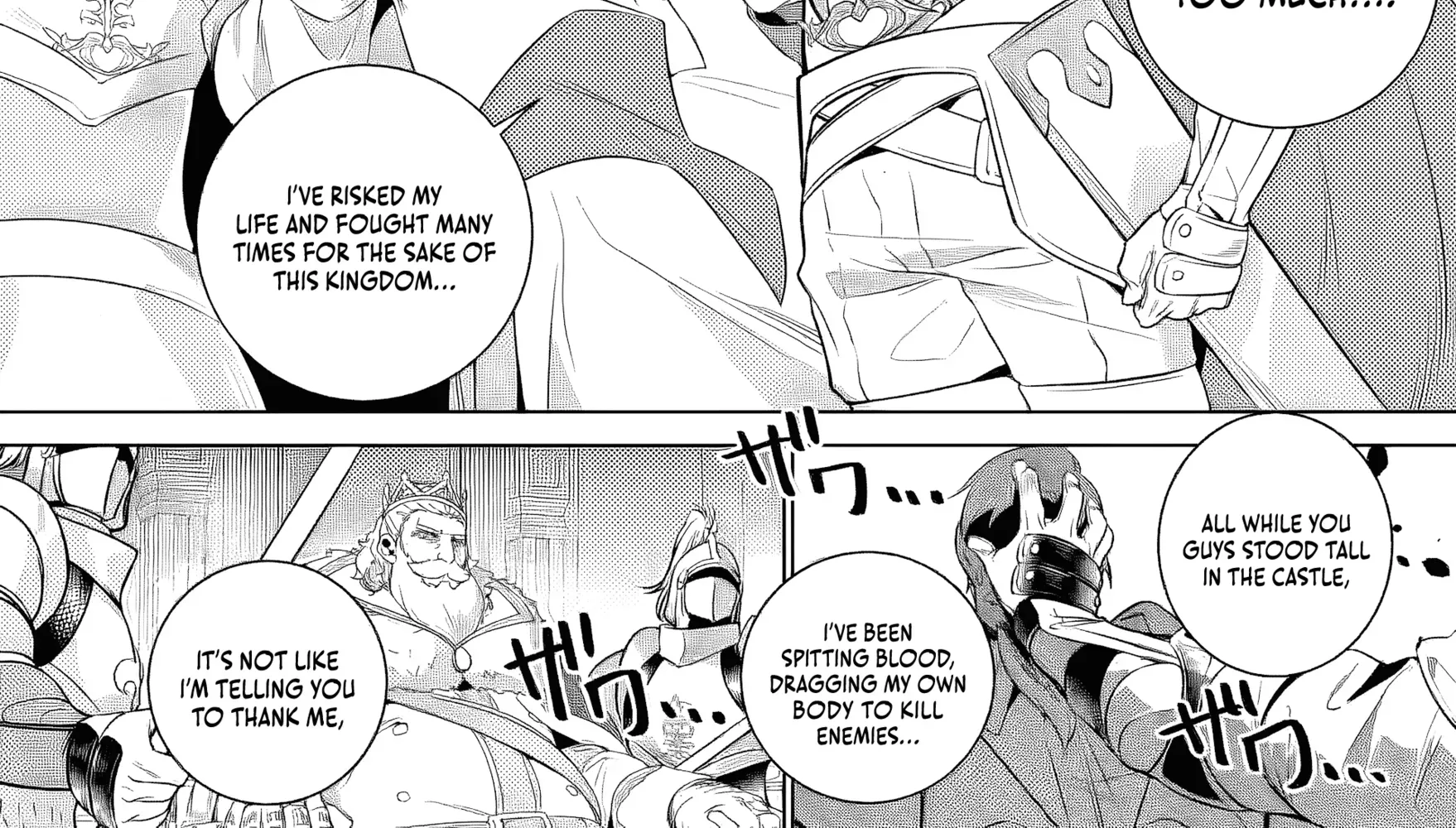 Netorare Tsuihousareta Saikyou Kishi Danchou no Ossan, Katainaka de Eiyuu ni Matsuriagerareru Chapter 1 page 41 - 