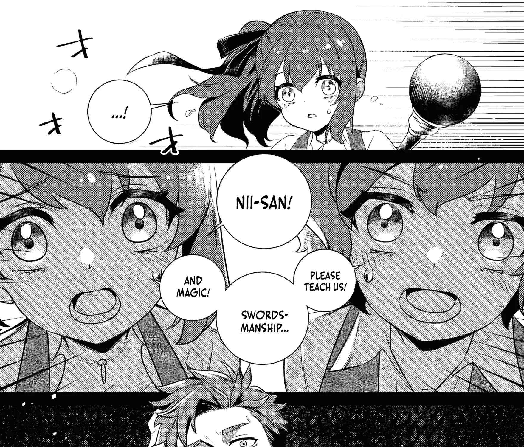 Netorare Tsuihousareta Saikyou Kishi Danchou no Ossan, Katainaka de Eiyuu ni Matsuriagerareru Chapter 2.1 page 16 - 