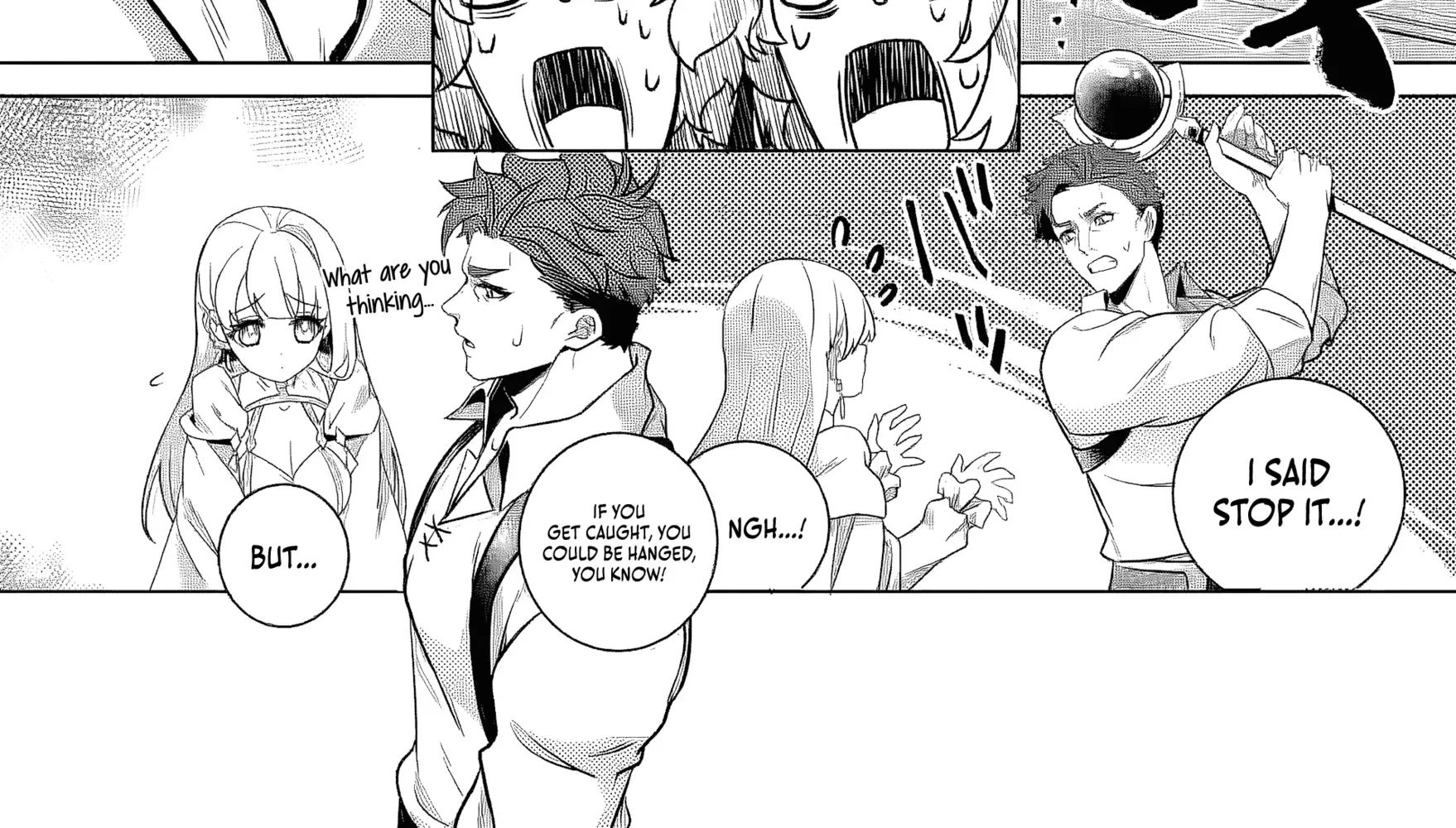 Netorare Tsuihousareta Saikyou Kishi Danchou no Ossan, Katainaka de Eiyuu ni Matsuriagerareru Chapter 2.3 page 9 - 