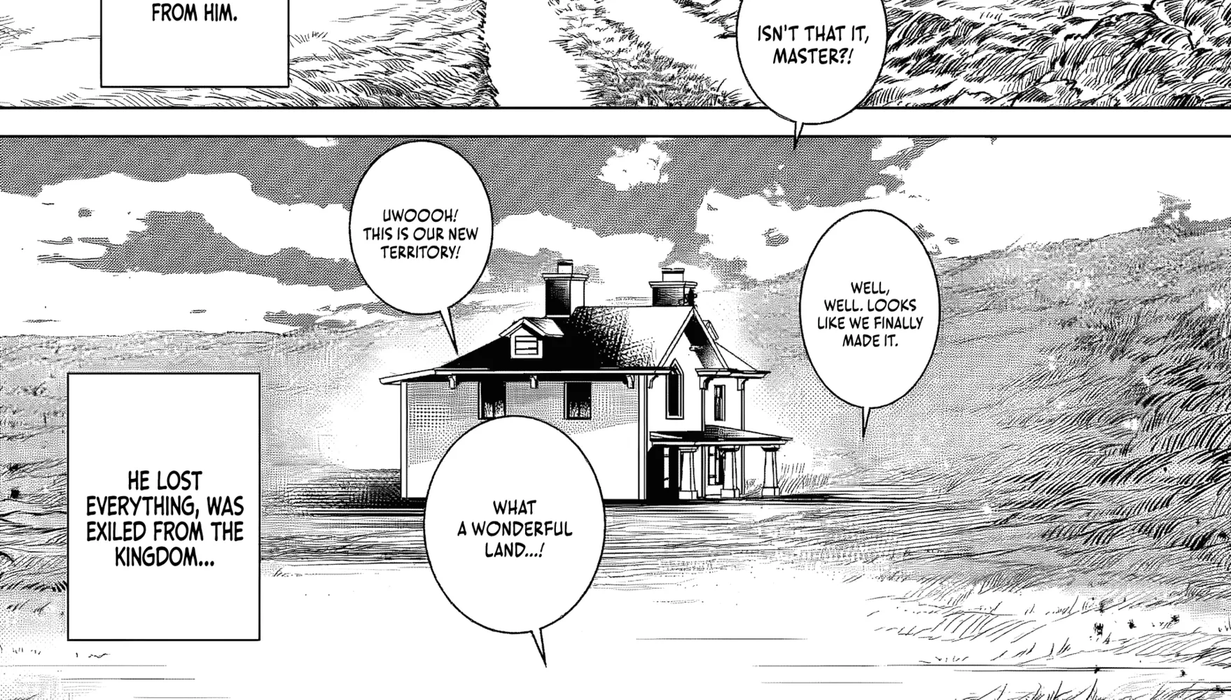 Netorare Tsuihousareta Saikyou Kishi Danchou no Ossan, Katainaka de Eiyuu ni Matsuriagerareru Chapter 2 page 3 - 