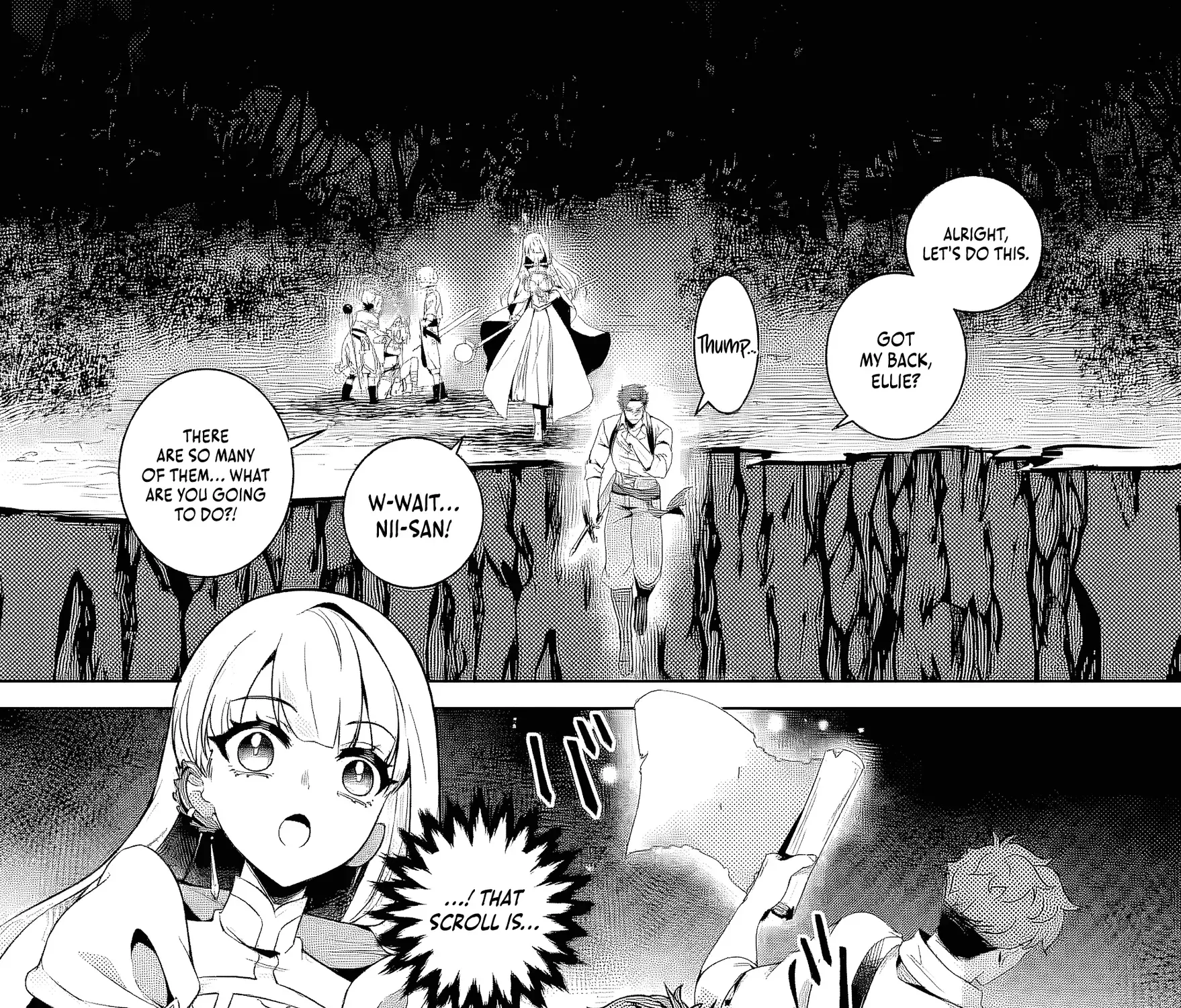 Netorare Tsuihousareta Saikyou Kishi Danchou no Ossan, Katainaka de Eiyuu ni Matsuriagerareru Chapter 3.2 page 2 - 