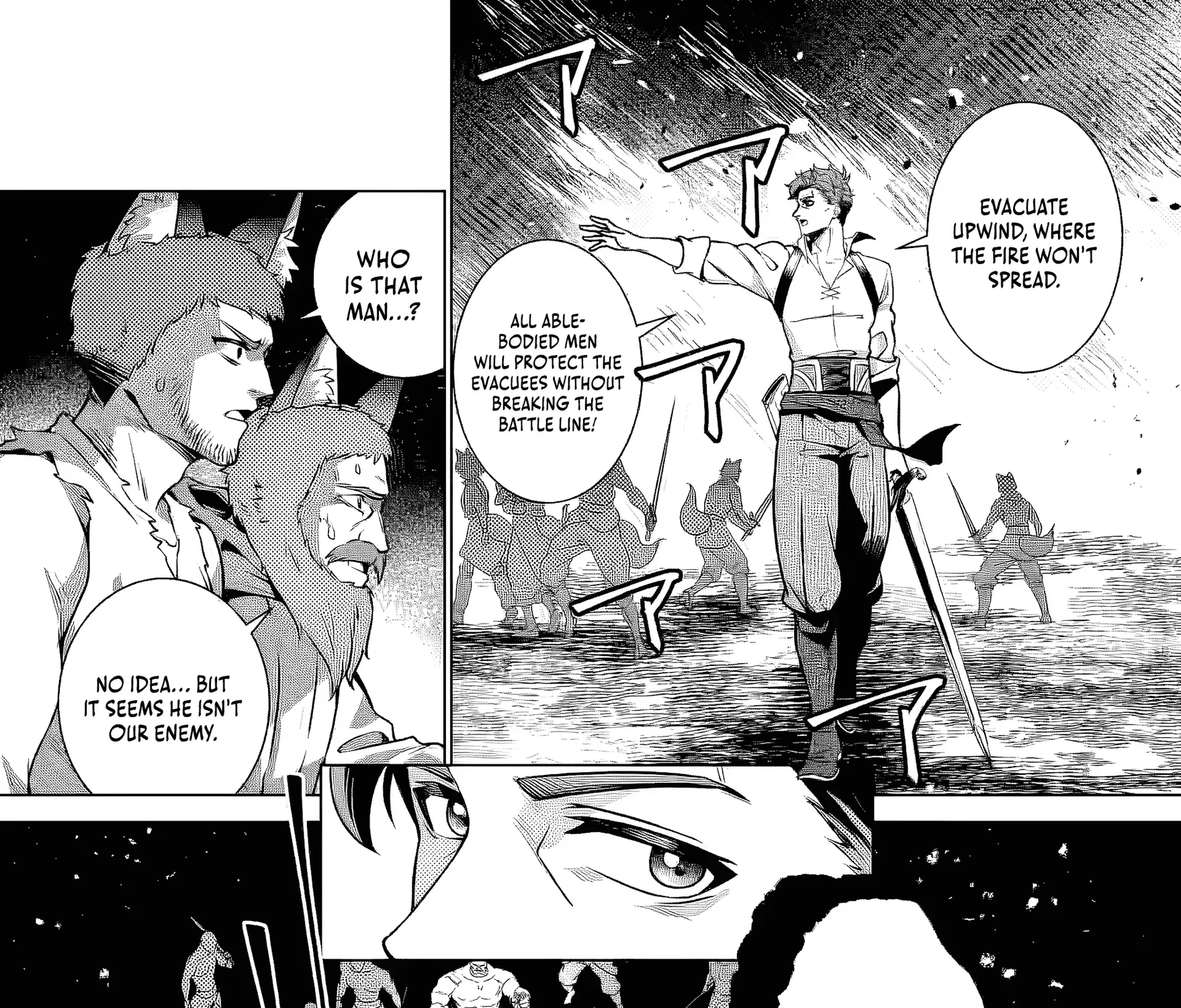 Netorare Tsuihousareta Saikyou Kishi Danchou no Ossan, Katainaka de Eiyuu ni Matsuriagerareru Chapter 3.2 page 22 - 