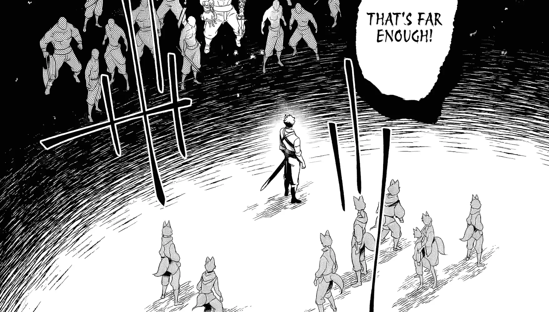 Netorare Tsuihousareta Saikyou Kishi Danchou no Ossan, Katainaka de Eiyuu ni Matsuriagerareru Chapter 3.2 page 23 - 